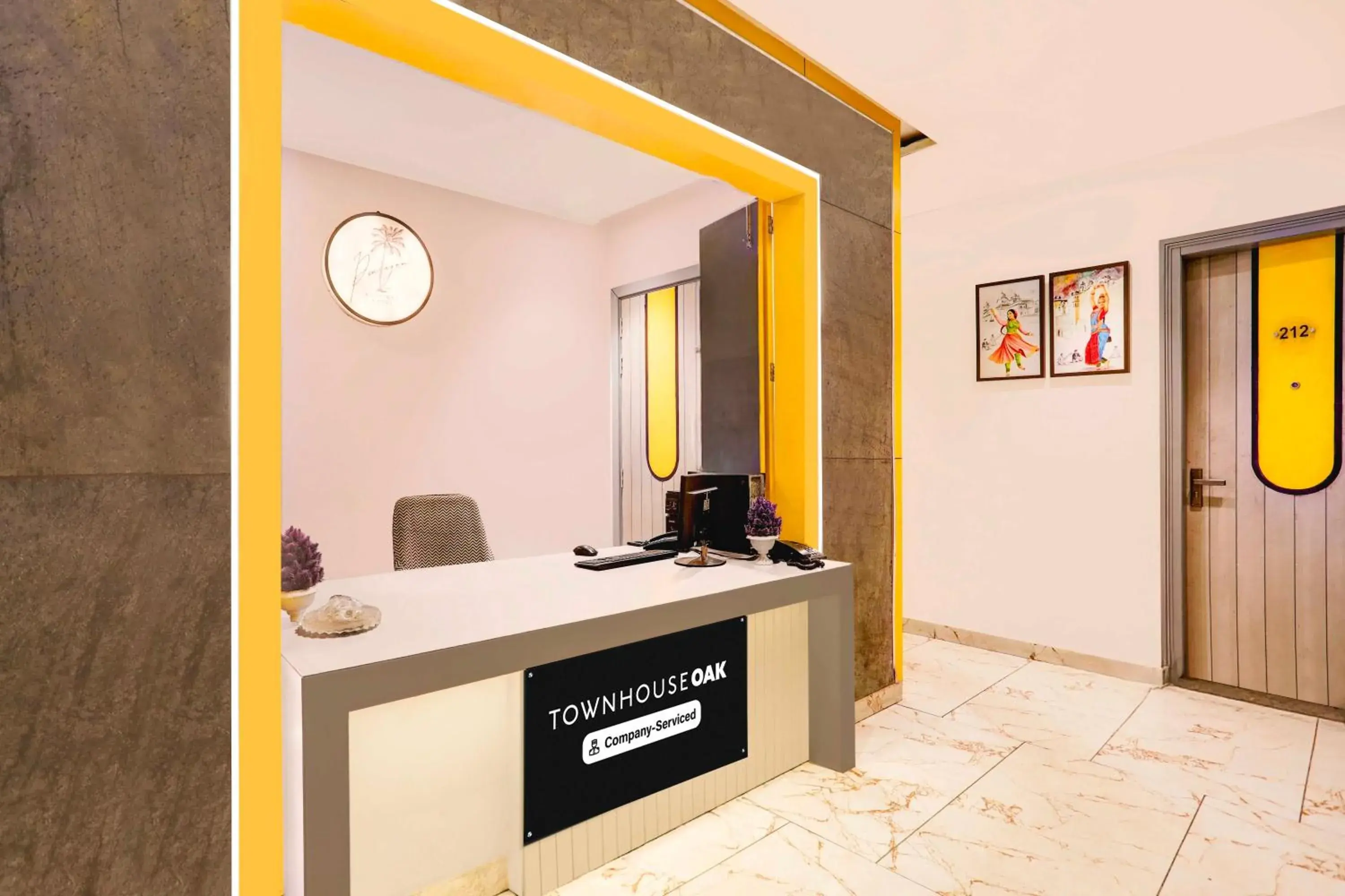 Lobby or reception in Townhouse Oak Vaishali Nagar Jaipur Lobby or reception in Townhouse Oak Vaishali Nagar Jaipur