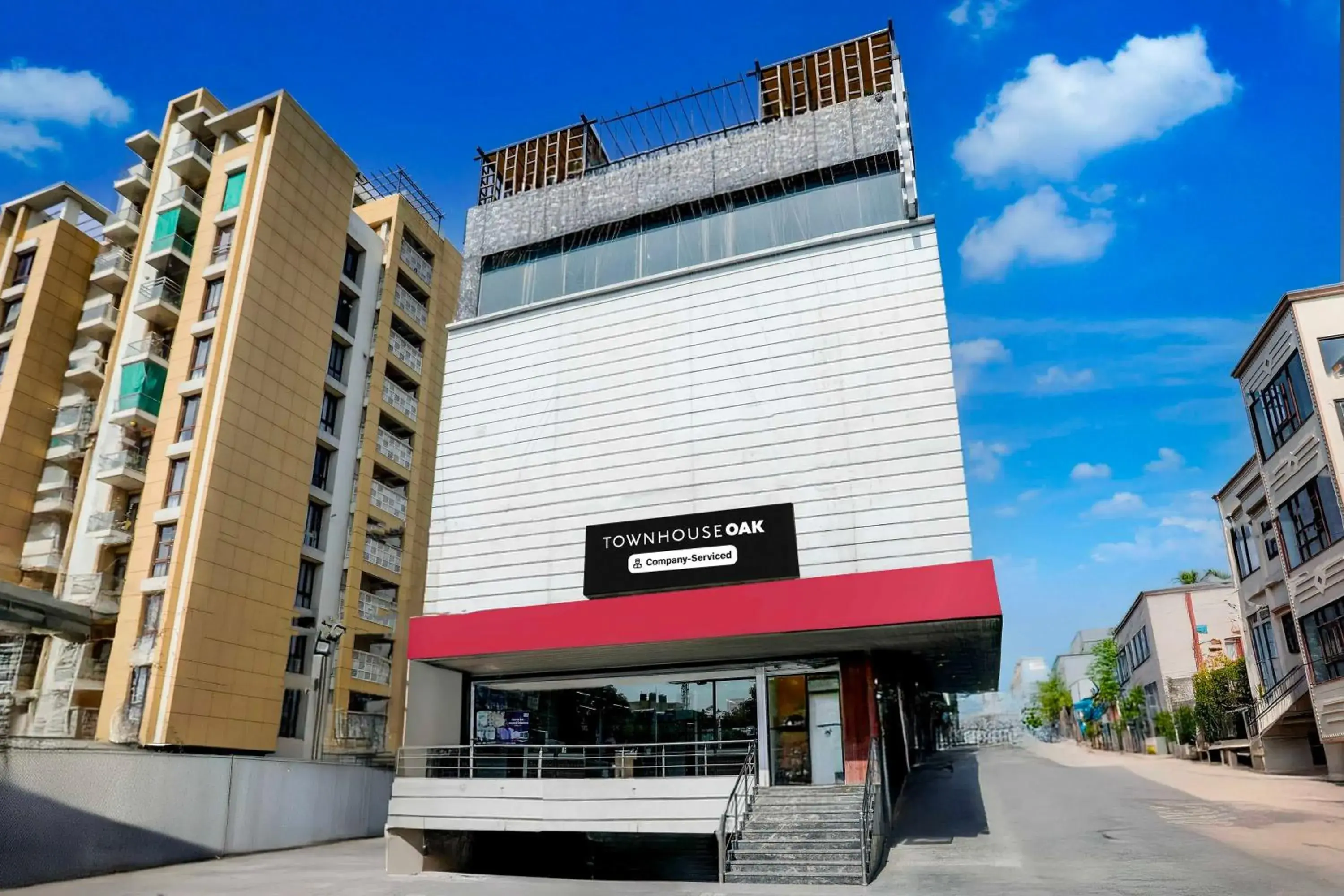 Facade/entrance in Townhouse Oak Vaishali Nagar Jaipur Facade/entrance in Townhouse Oak Vaishali Nagar Jaipur