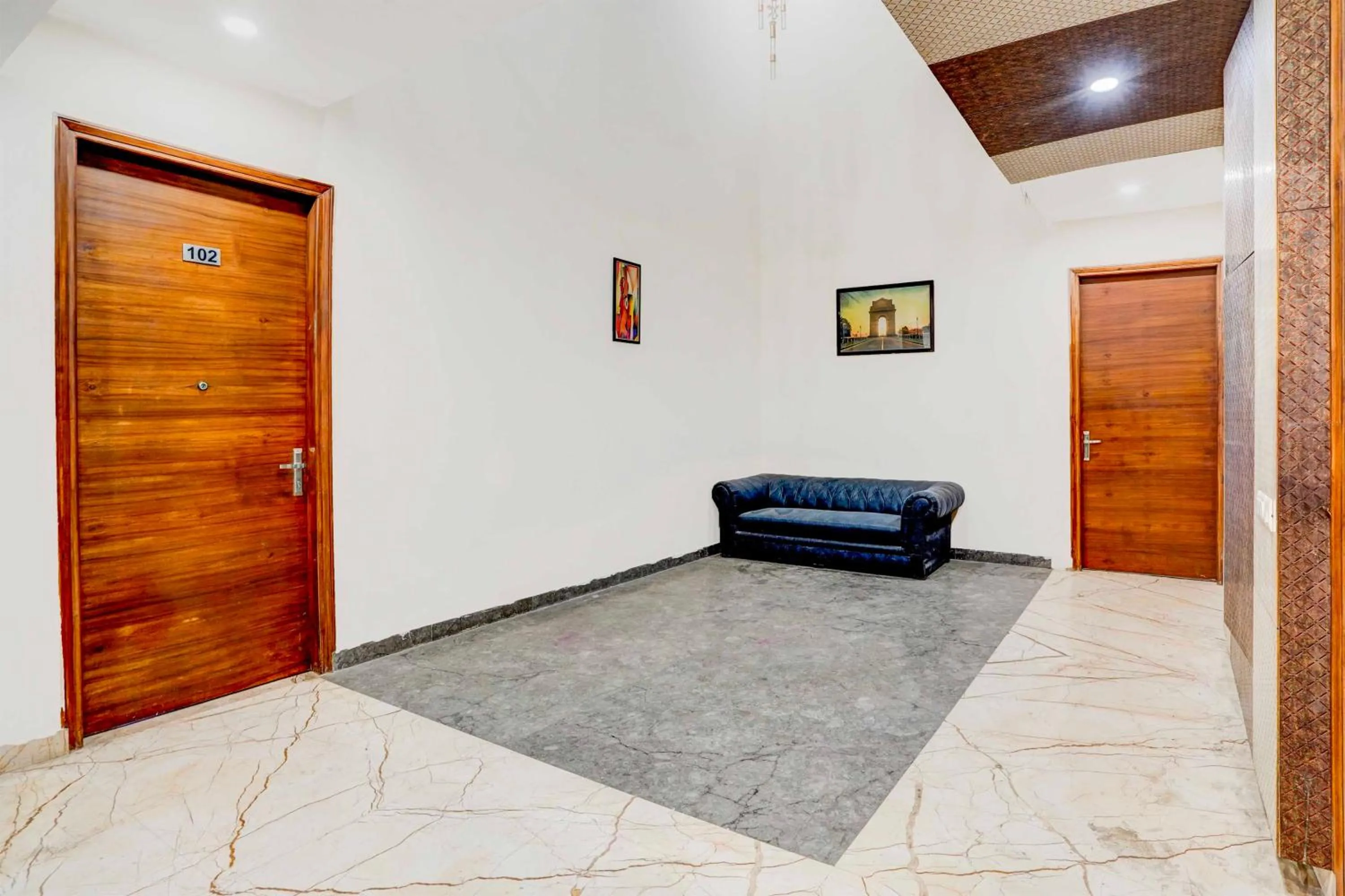 Lobby or reception in Townhouse Oak Sector 47 Near Medanta
