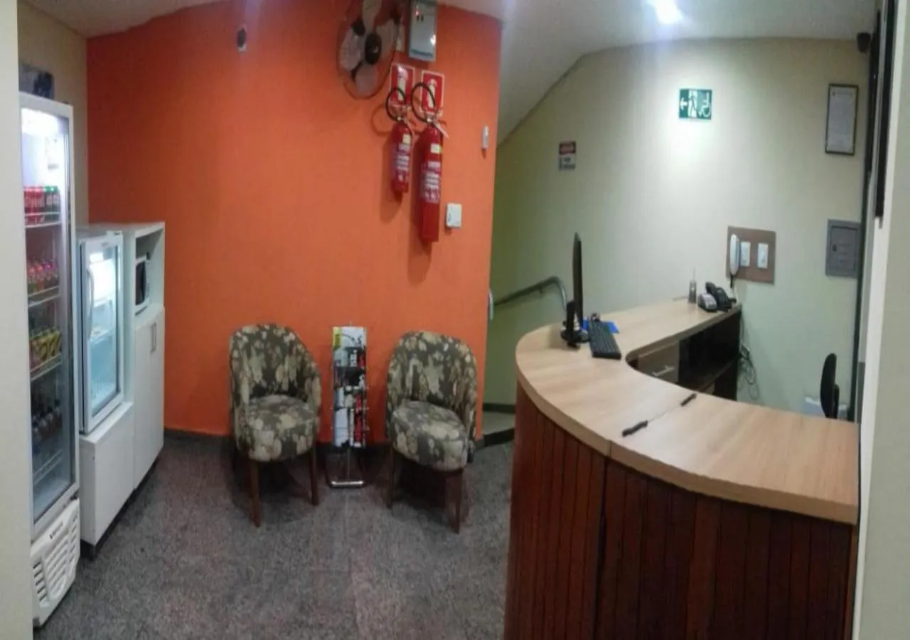 Lobby or reception in QualyLeste Hotel