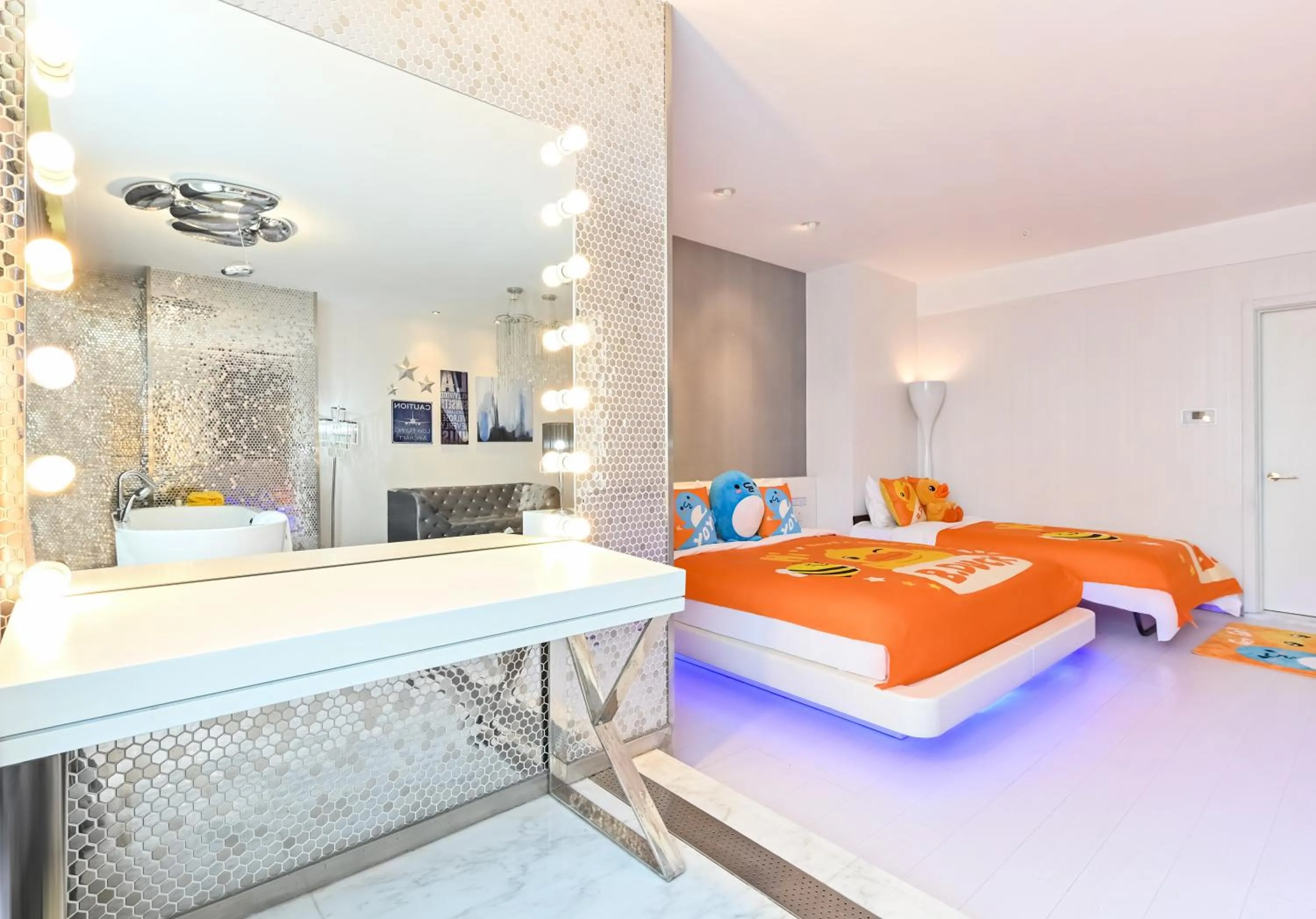 Bed in Crystal Orange Hotel Beijing Jiuxianqiao Branch