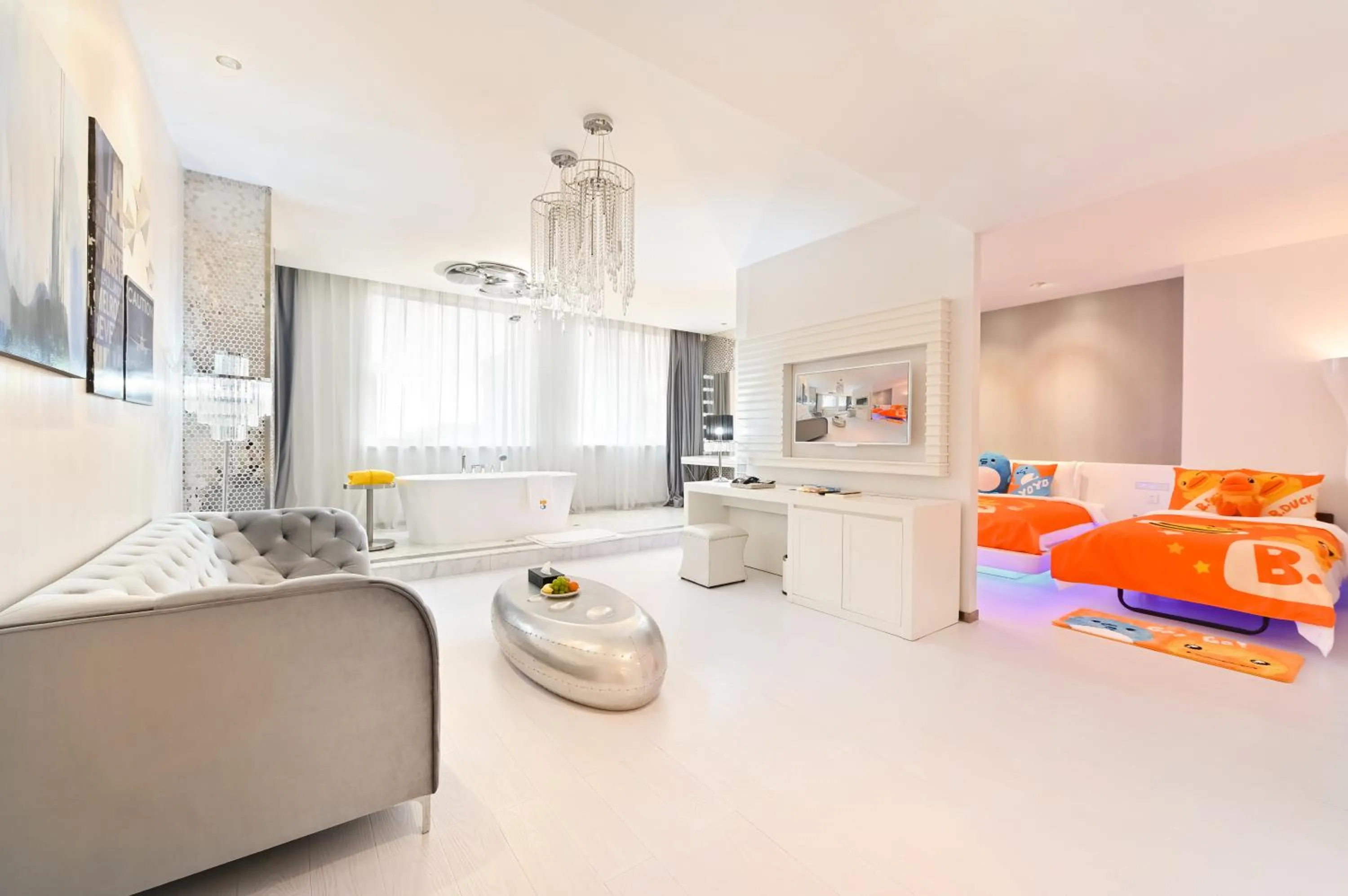 Bed in Crystal Orange Hotel Beijing Jiuxianqiao Branch