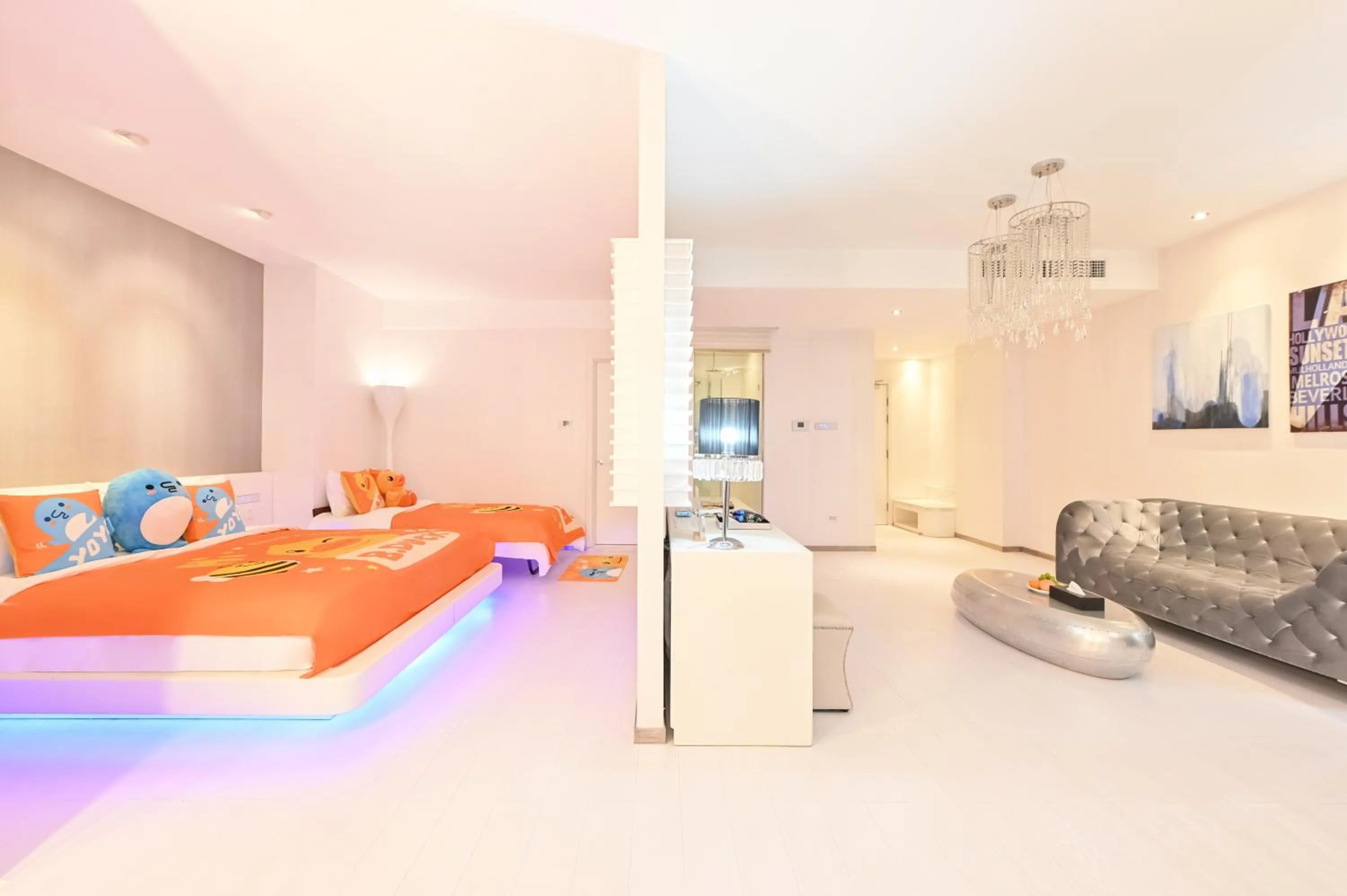 Bed in Crystal Orange Hotel Beijing Jiuxianqiao Branch