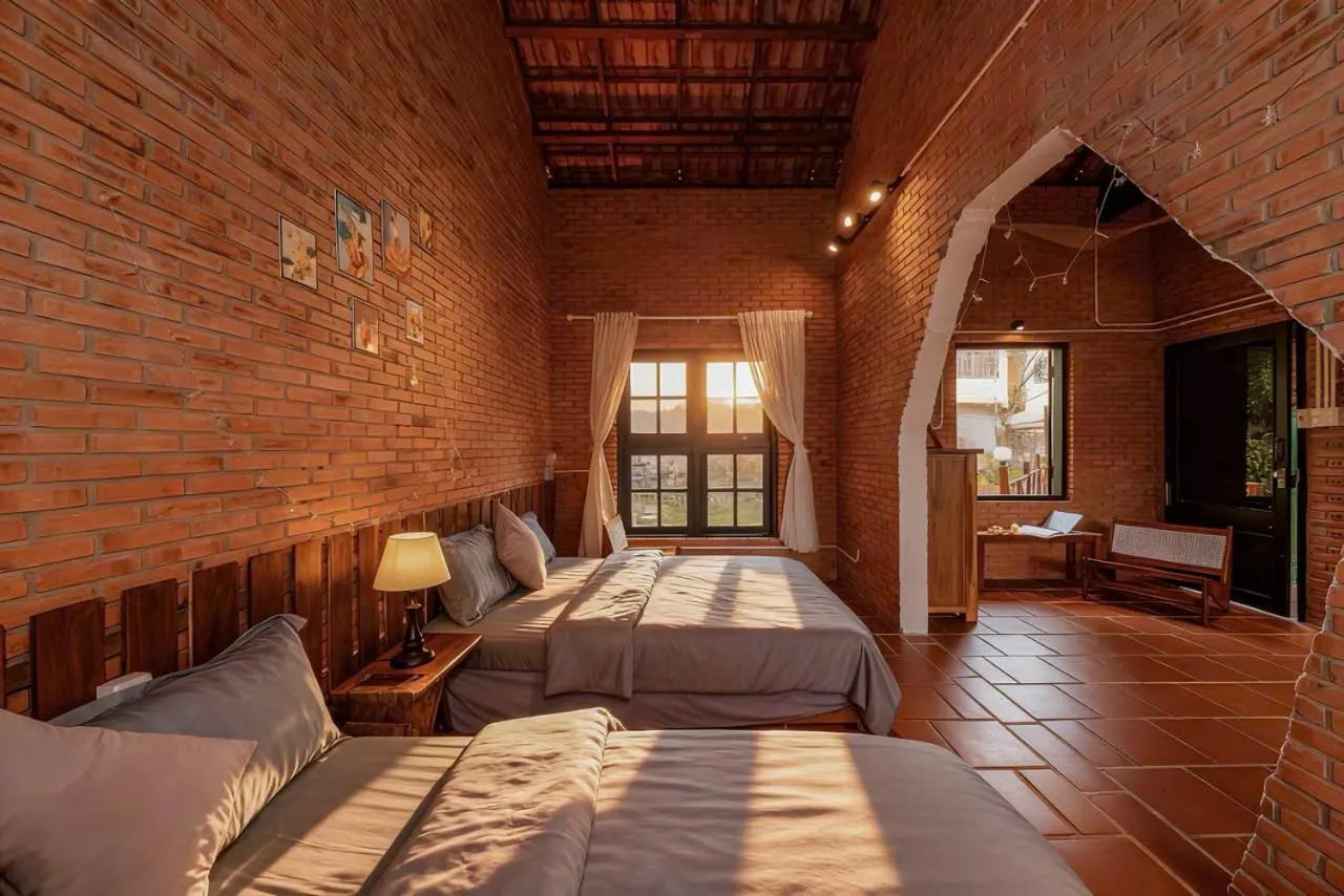 Bed in Zen Homestay Đà Lạt