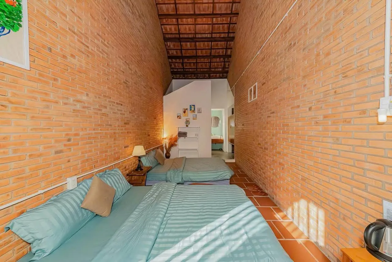 Bed in Zen Homestay Đà Lạt