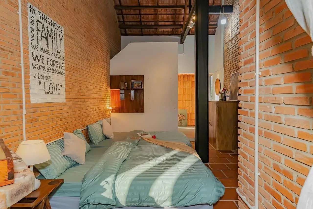 Bed in Zen Homestay Đà Lạt