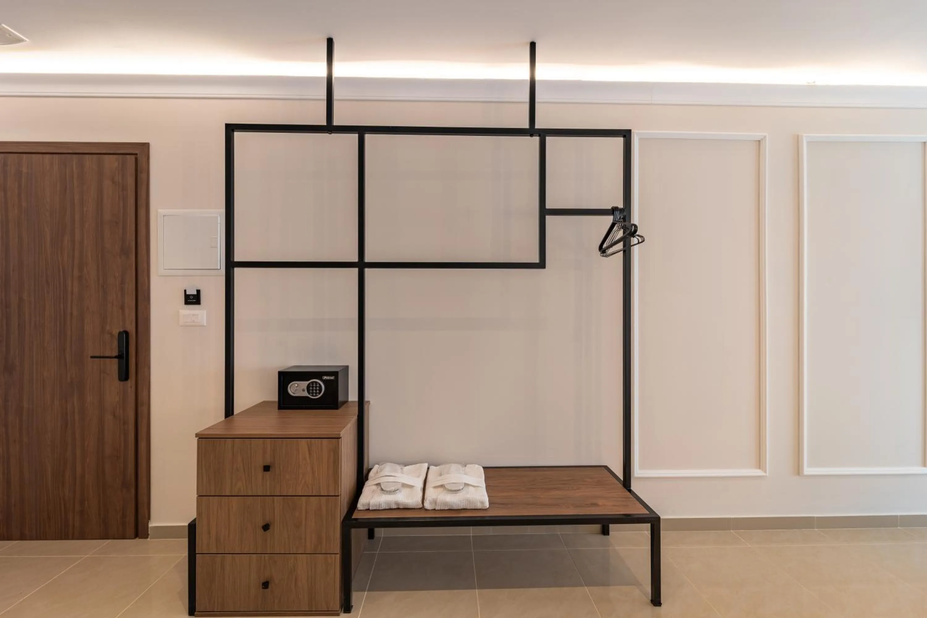wardrobe in Philia Center Suites