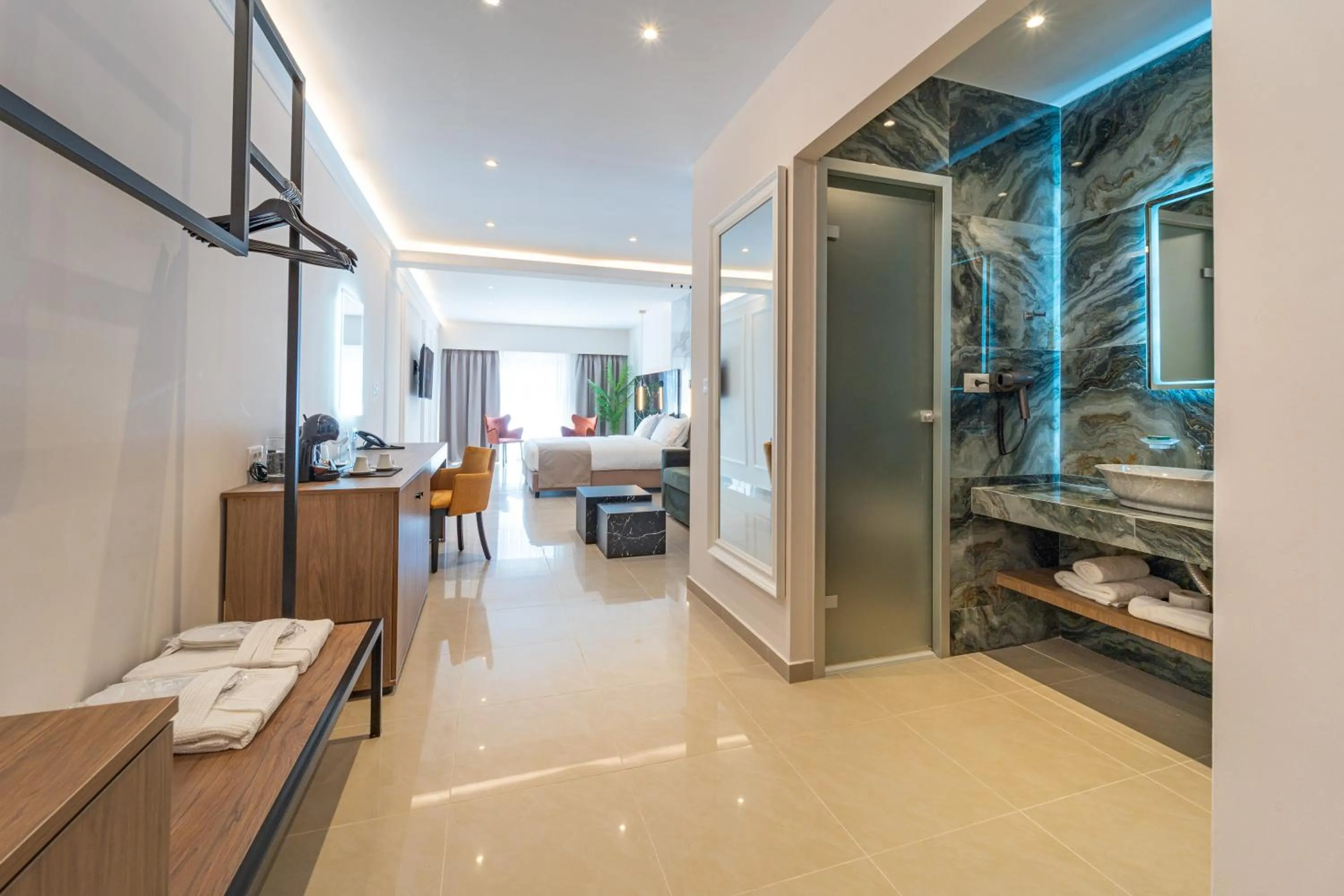 Photo of the whole room in Philia Center Suites