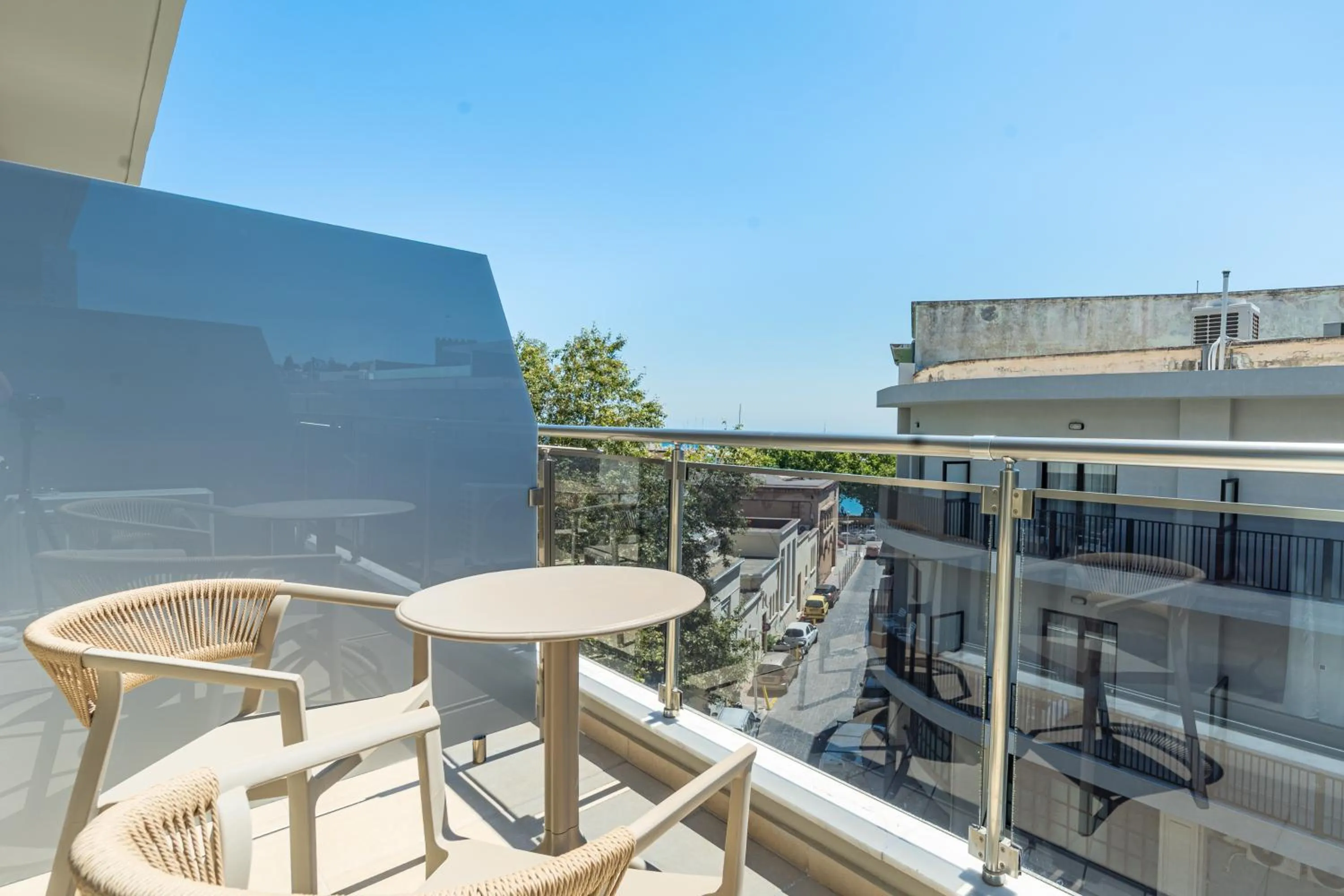 City view in Philia Center Suites