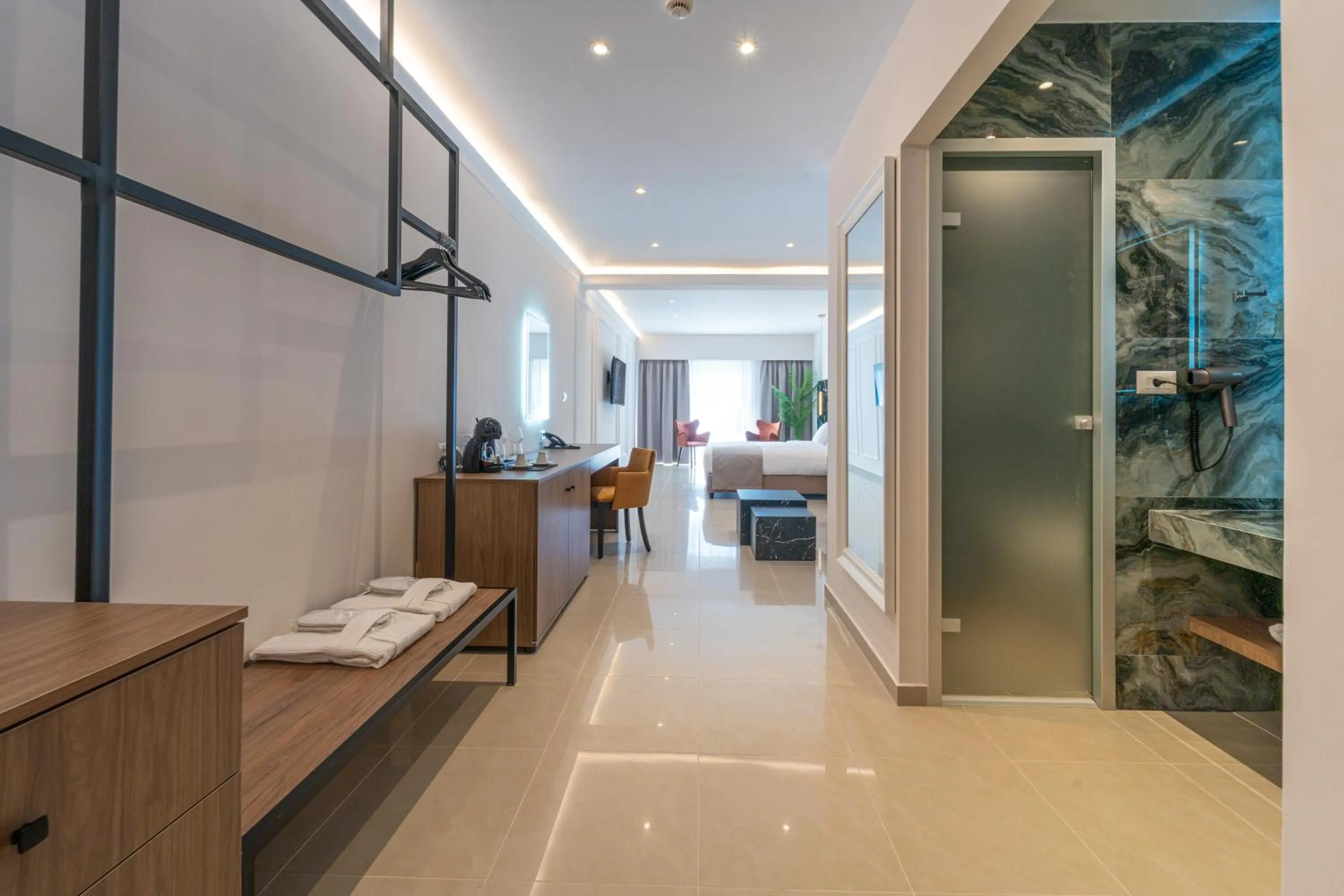 Photo of the whole room in Philia Center Suites