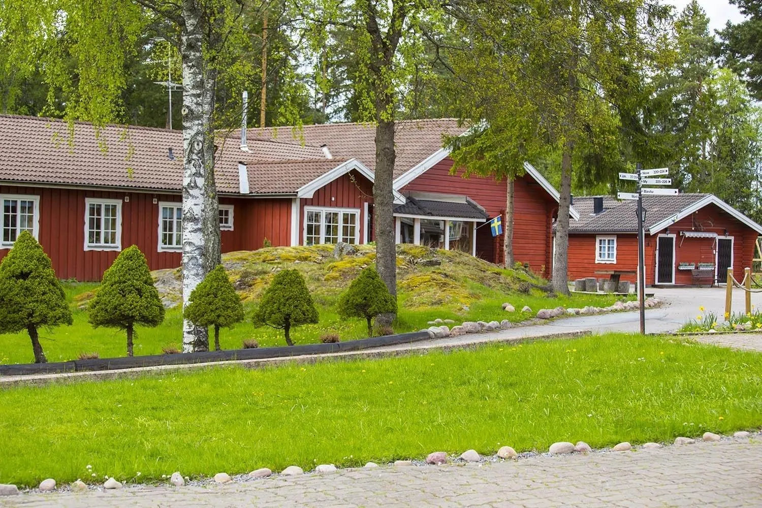 Natural landscape in Odalgården Hotell, Kurs & Konferens