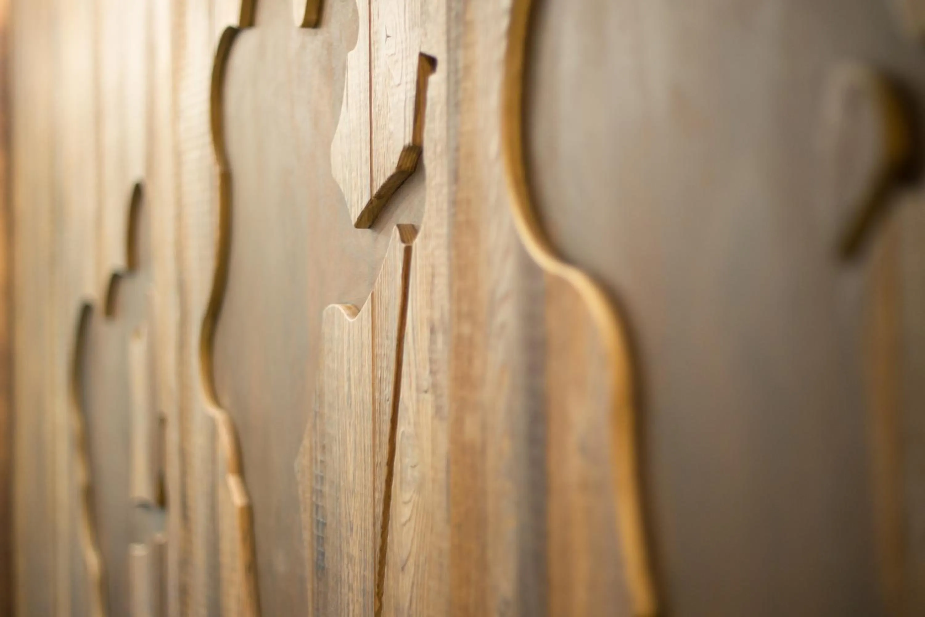 Decorative detail in Hotel Les Montagnards