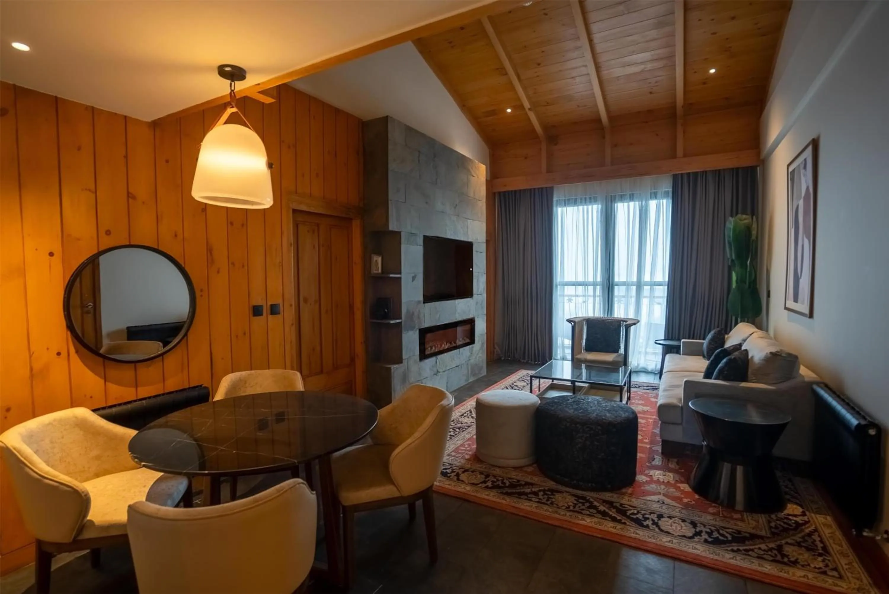 Living room in Doubletree By Hilton Nathiagali