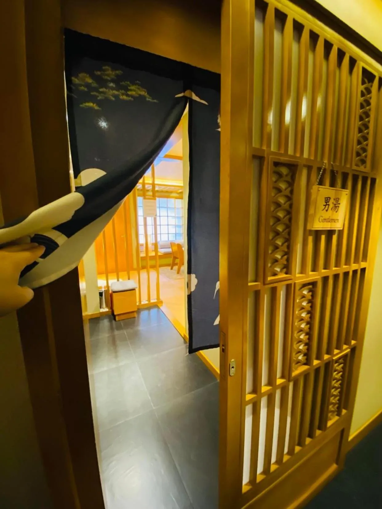 Hot Spring Bath in Flower Hotel Ulaanbaatar