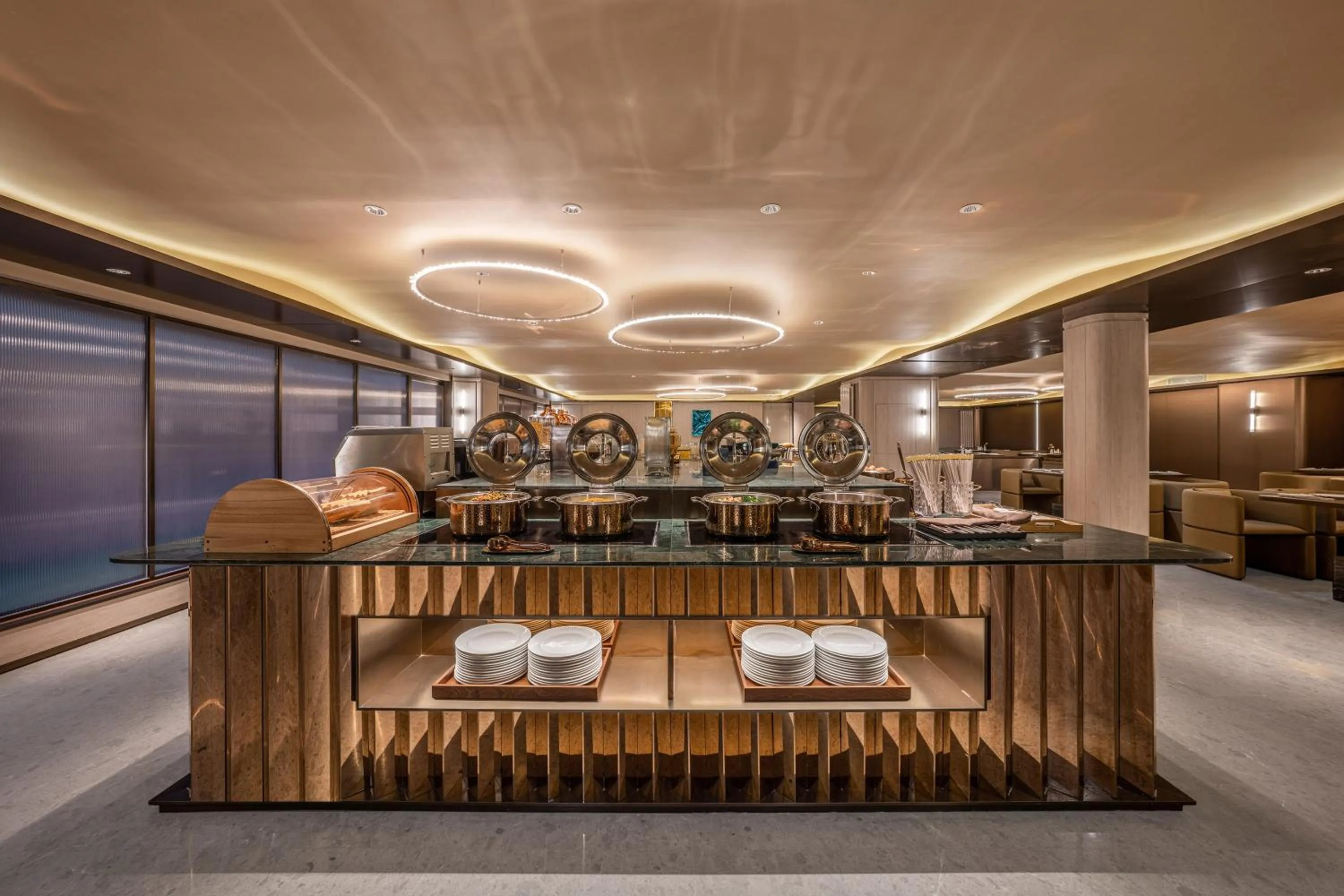 Restaurant/places to eat in Jingdong Headquarters Crystal Orange Hotel, Yizhuang, Beijing