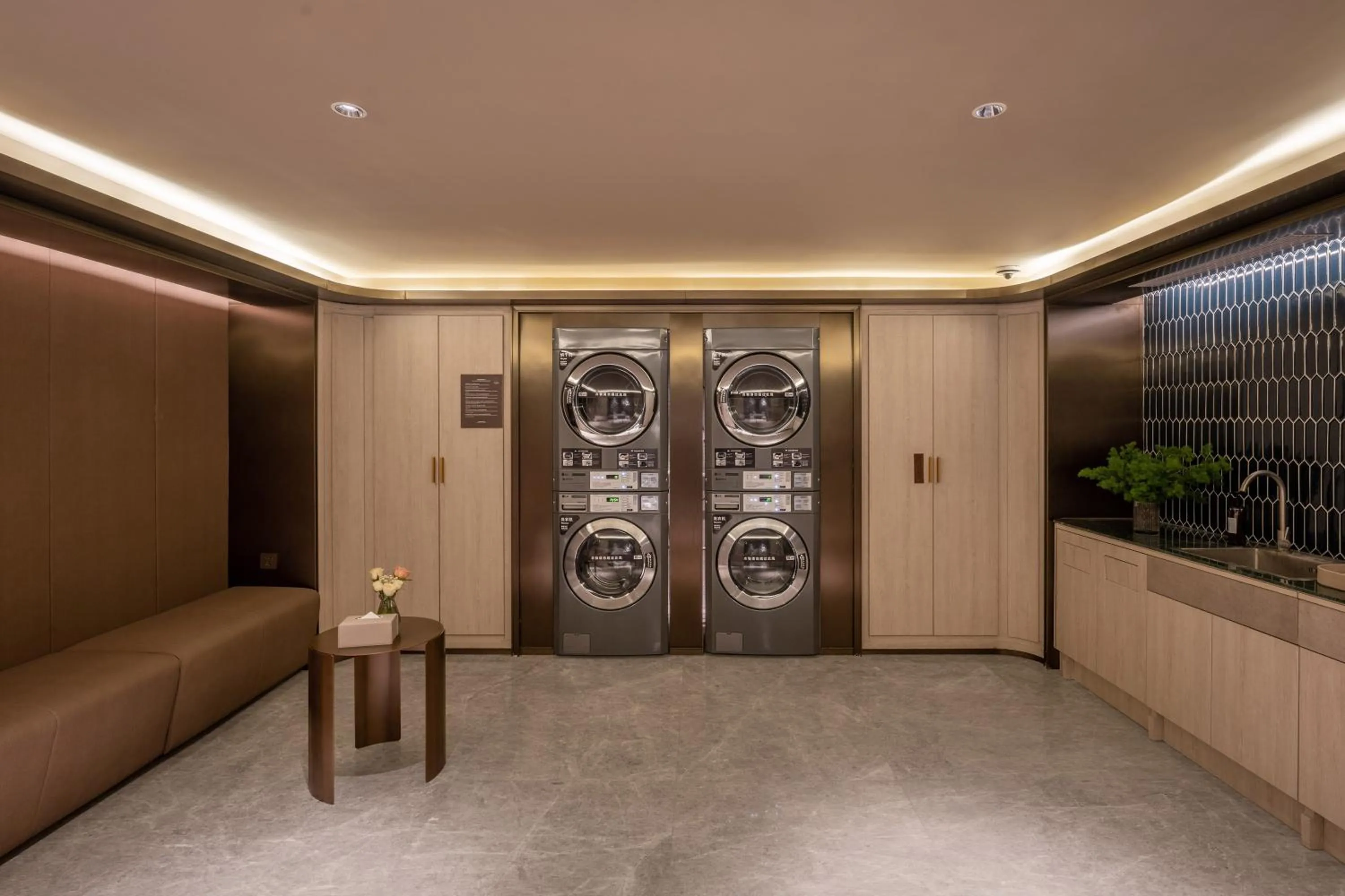 washing machine in Jingdong Headquarters Crystal Orange Hotel, Yizhuang, Beijing