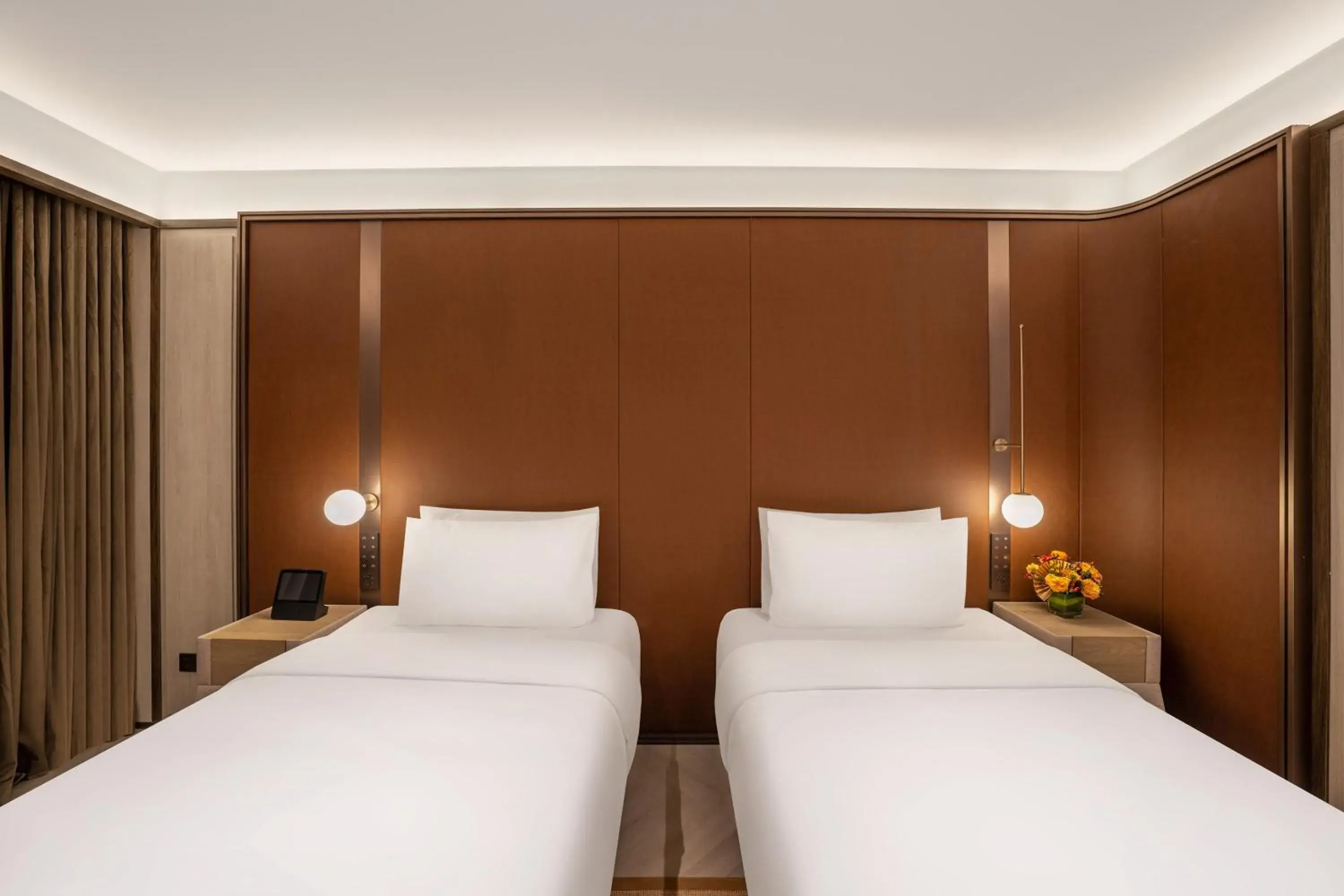 Bed in Jingdong Headquarters Crystal Orange Hotel, Yizhuang, Beijing Bed in Jingdong Headquarters Crystal Orange Hotel, Yizhuang, Beijing