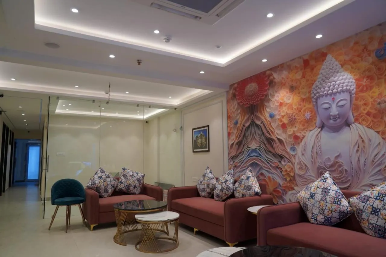 Living room in Hotel Anant Inn