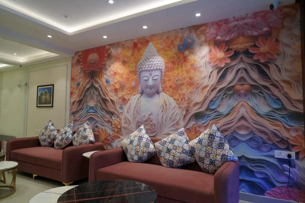 Living room in Hotel Anant Inn