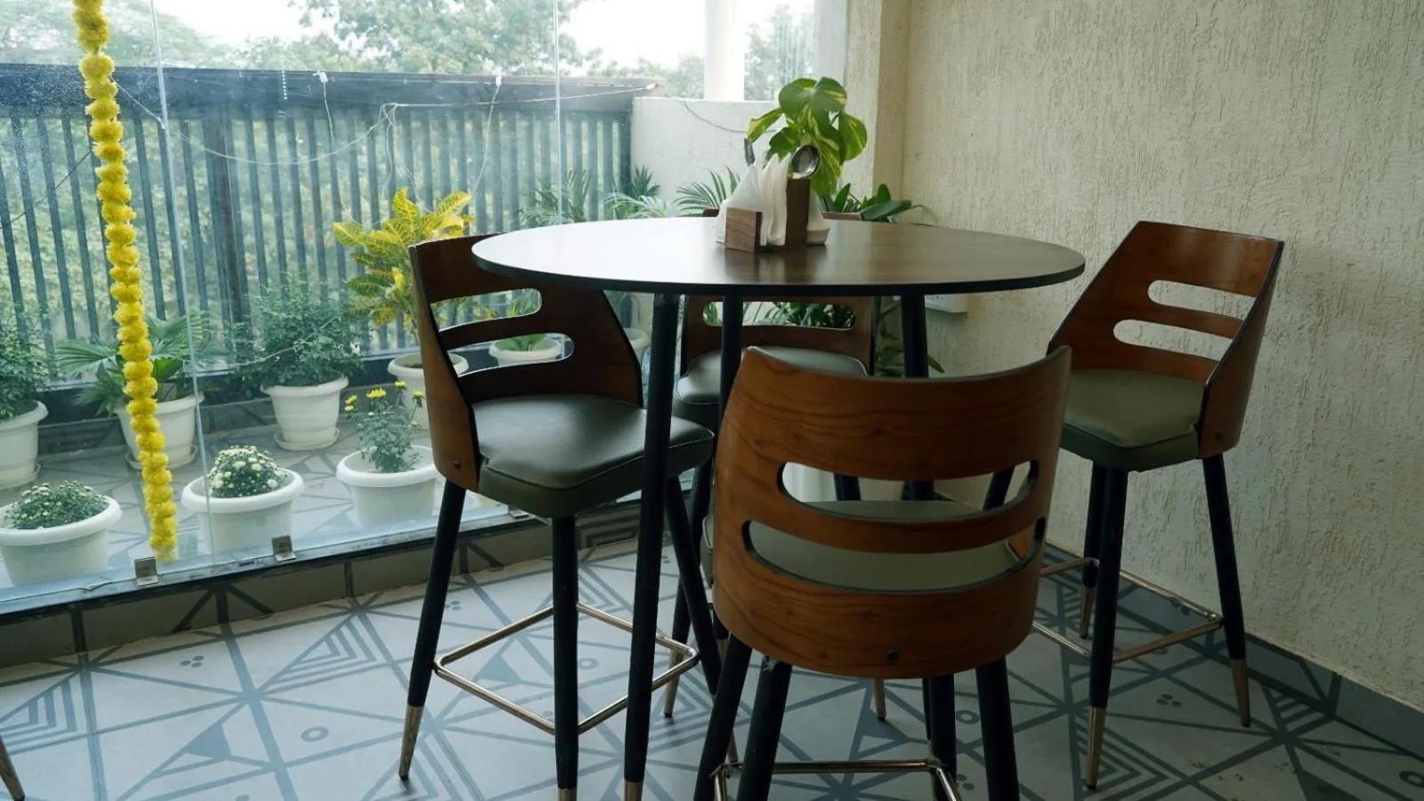 Seating area in Hotel Anant Inn