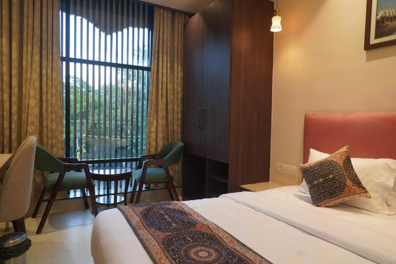 Bed in Hotel Anant Inn