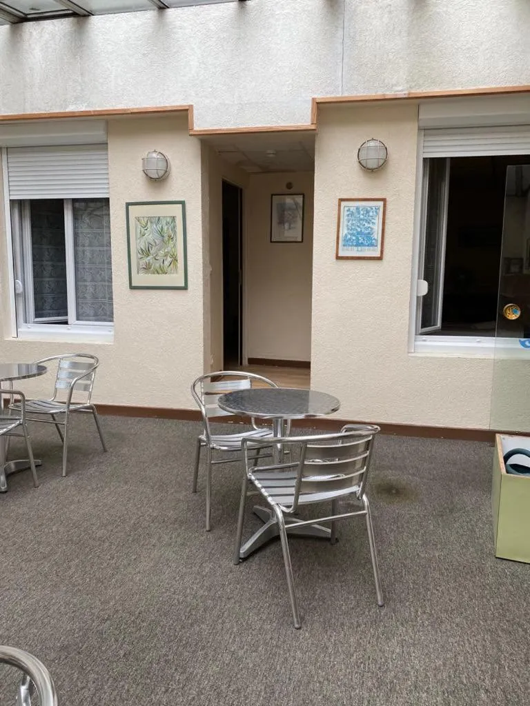 Balcony/Terrace in Hotel Du Commerce