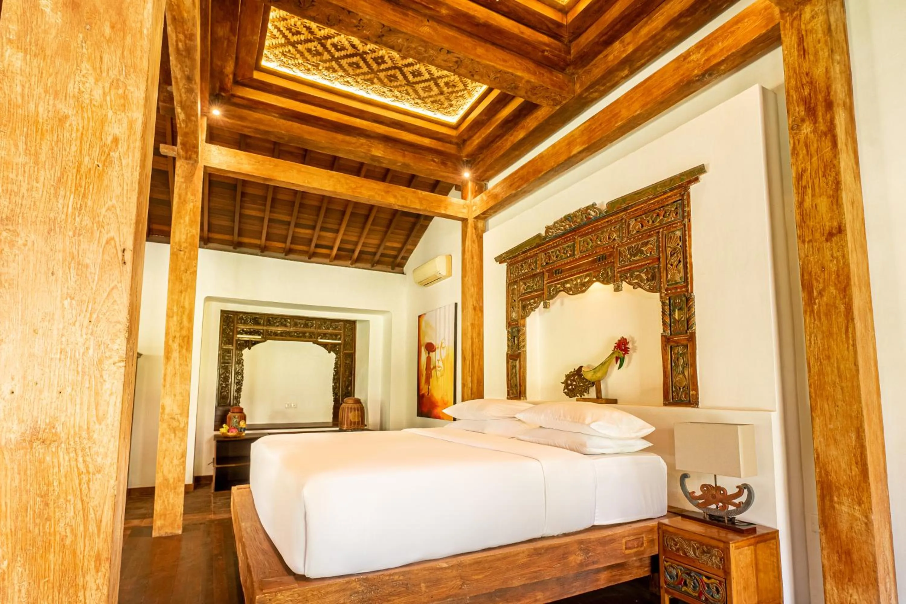 Bed in Villa Tropical Svasti by Nakula
