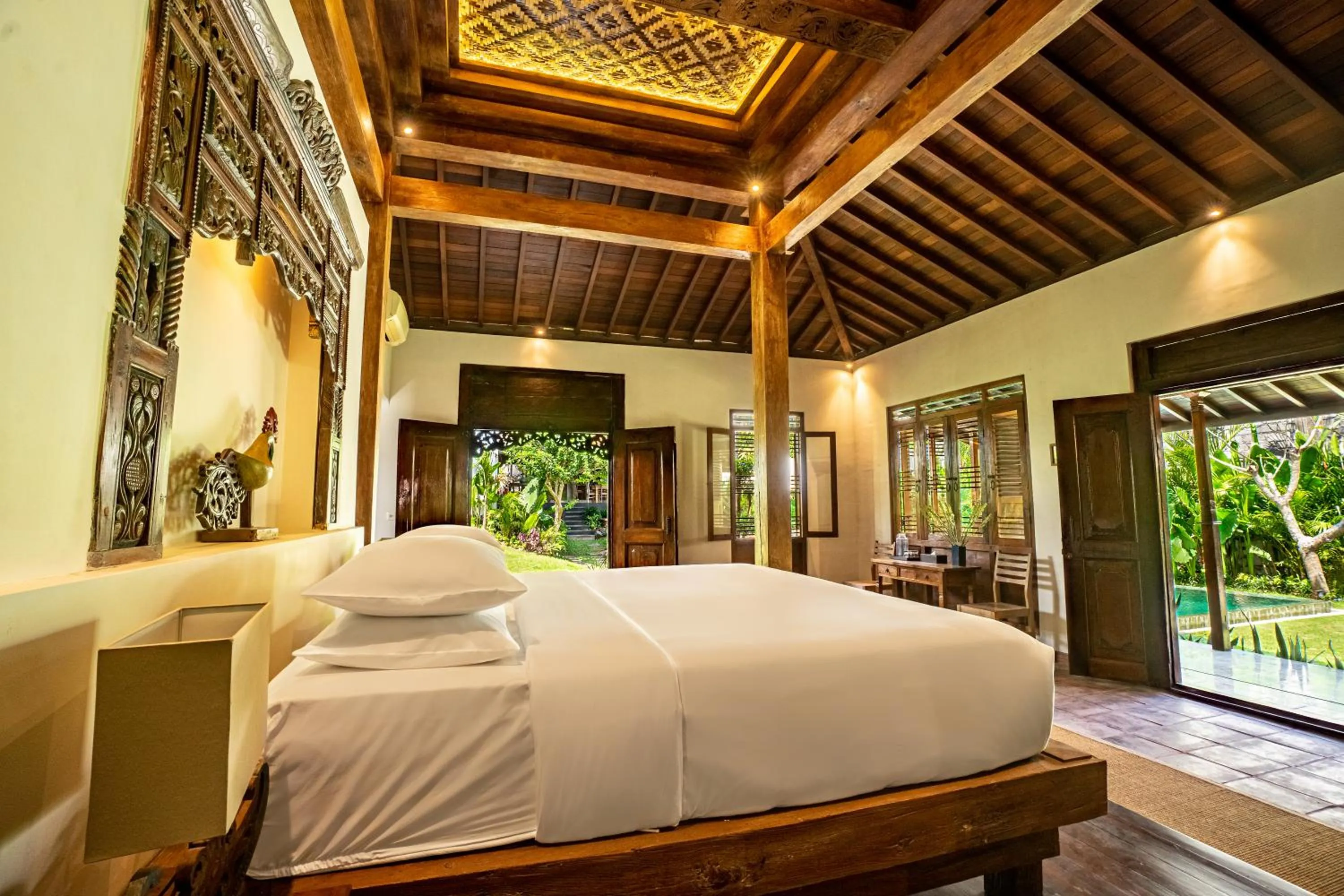 Bed in Villa Tropical Svasti by Nakula