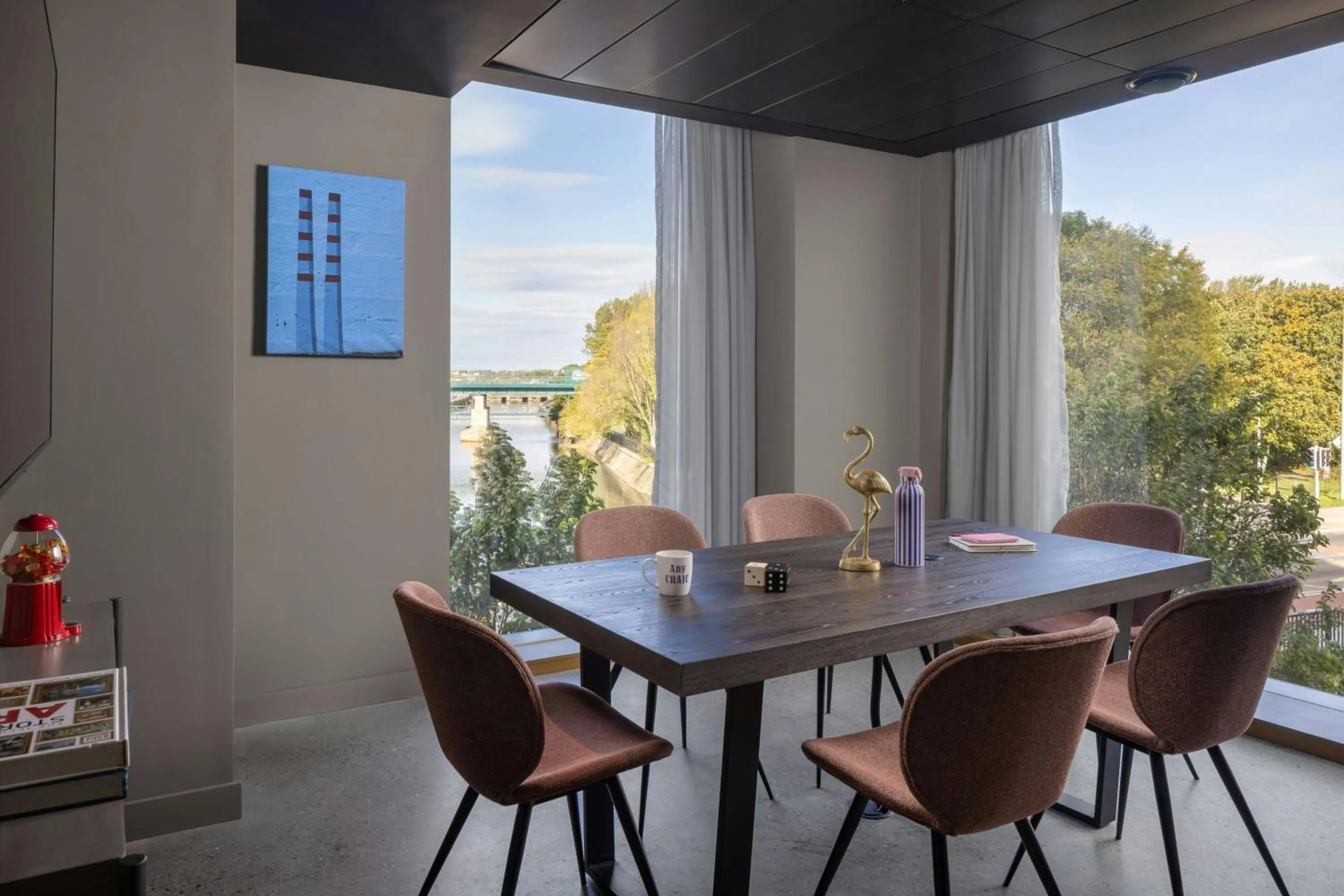 Meeting/conference room in Moxy Dublin Docklands