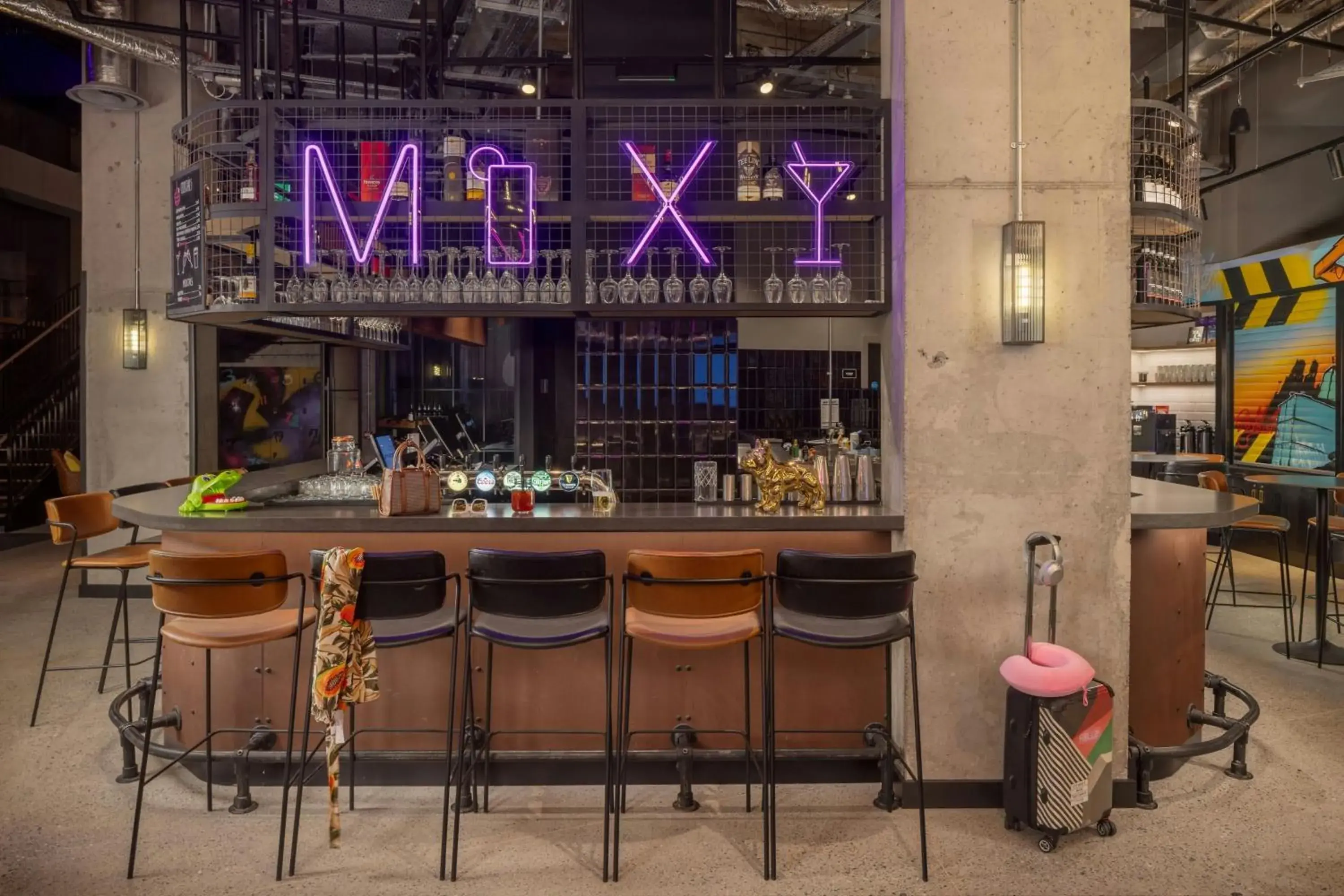 View (from property/room) in Moxy Dublin Docklands View (from property/room) in Moxy Dublin Docklands