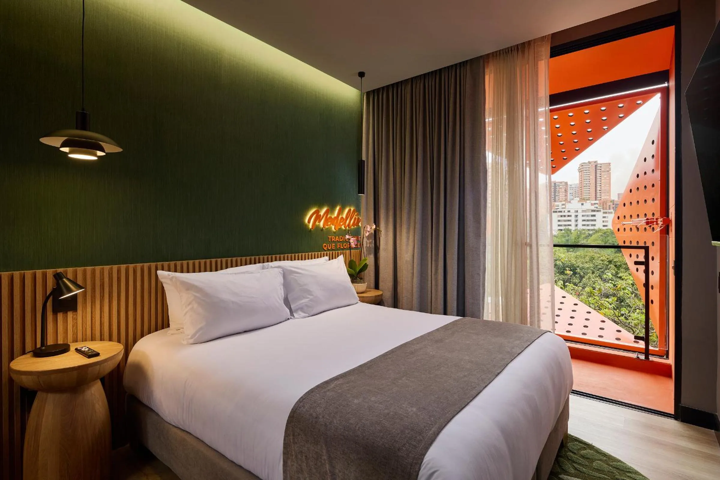 Bedroom, Bed in Calle Flora Hotel by Jalo