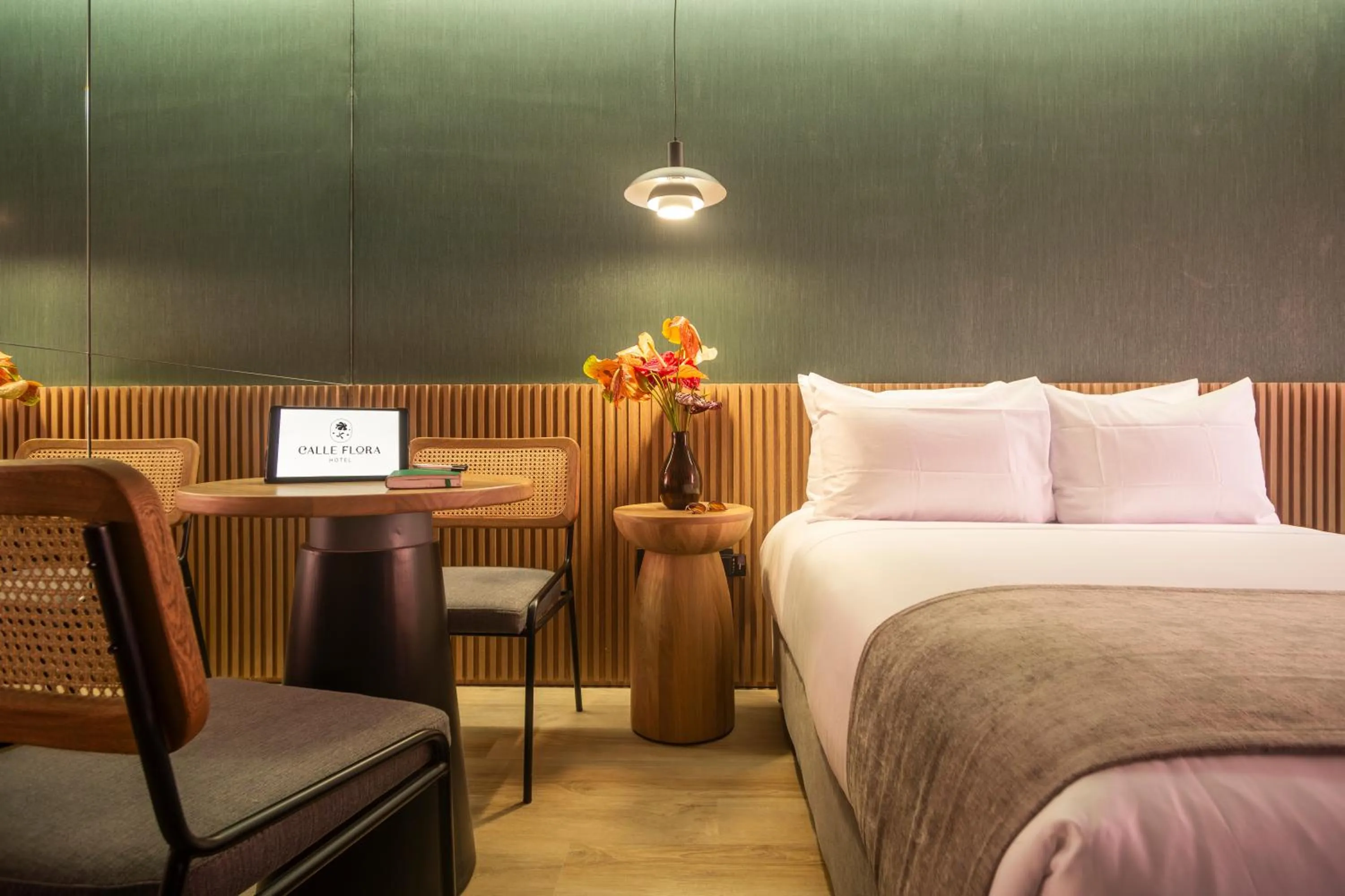 Seating area, Bed in Calle Flora Hotel by Jalo