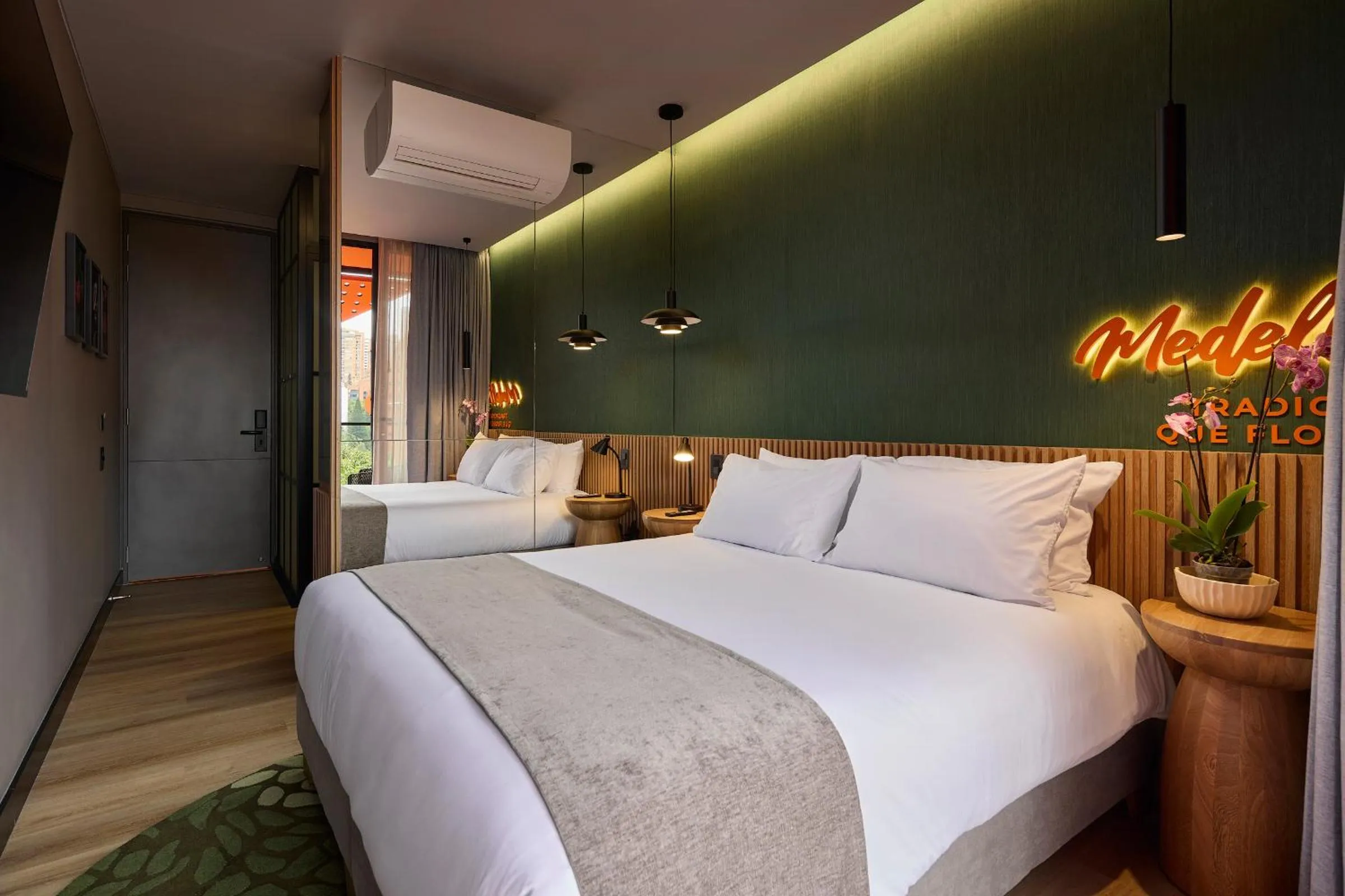 Bedroom, Bed in Calle Flora Hotel by Jalo