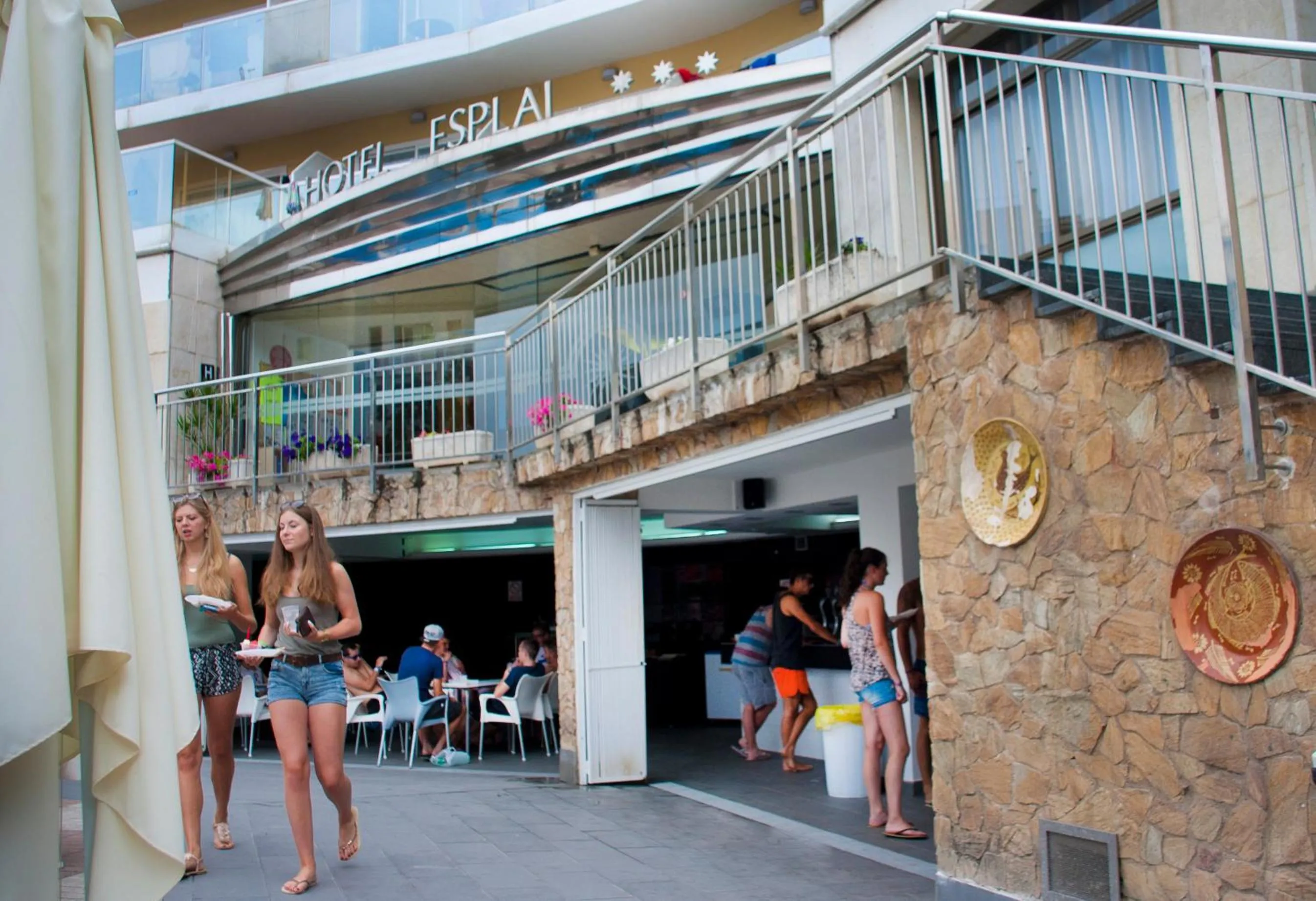 Property building in Hotel Esplai