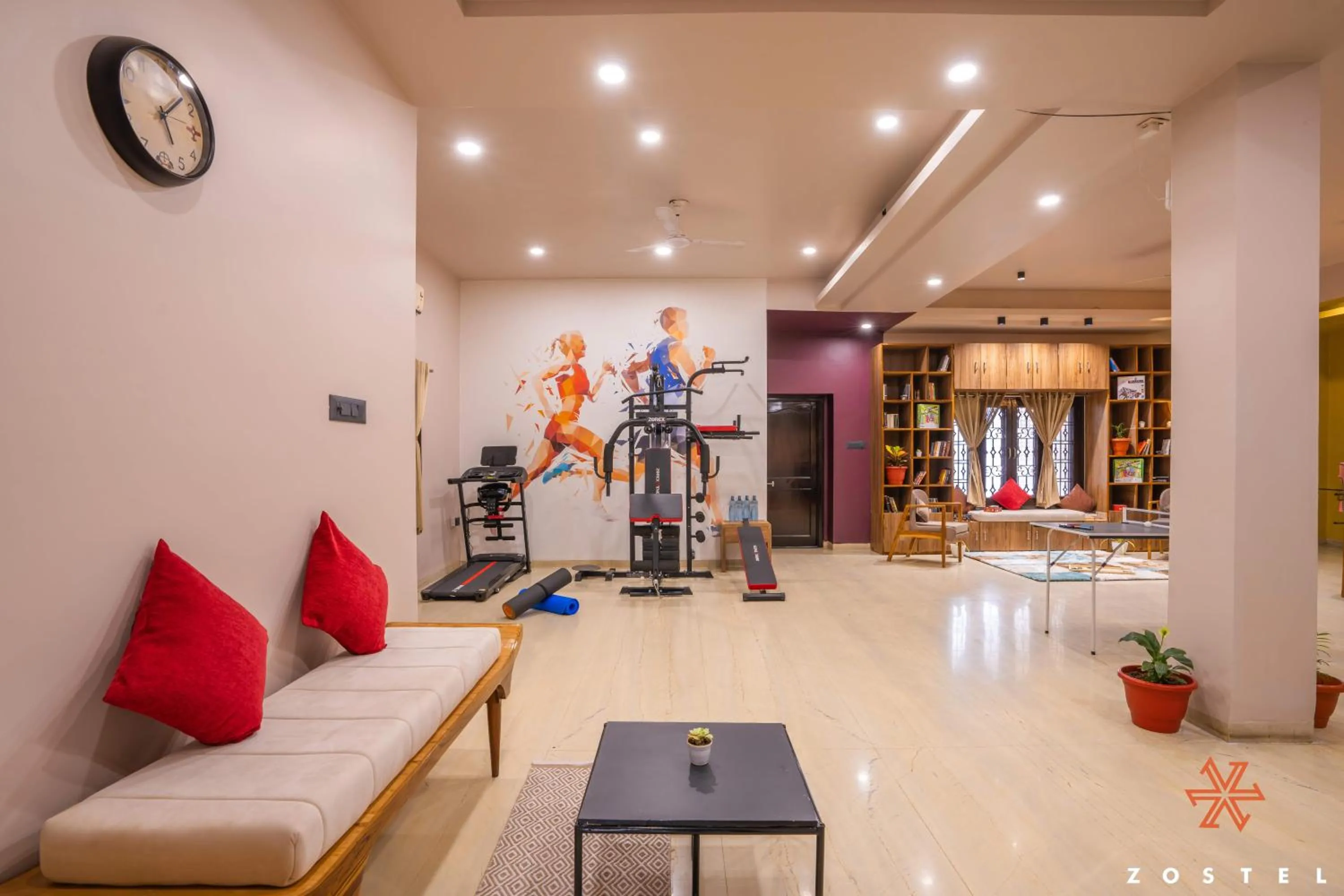 Fitness centre/facilities in Zostel Indore