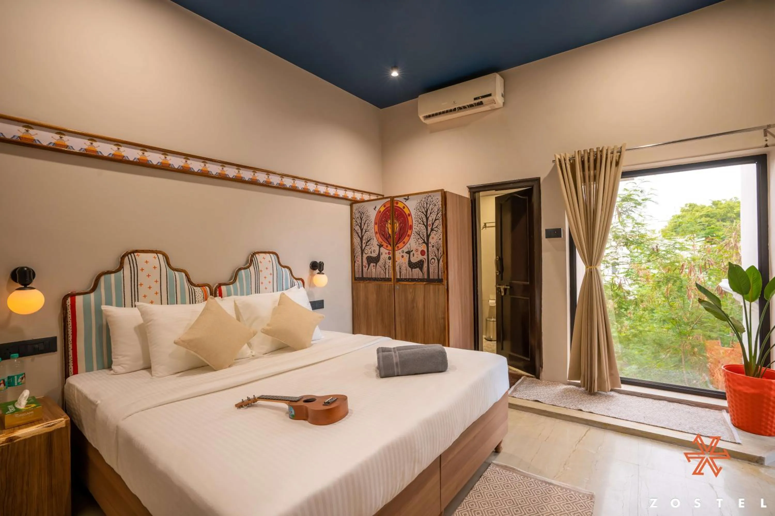 Photo of the whole room, Bed in Zostel Indore