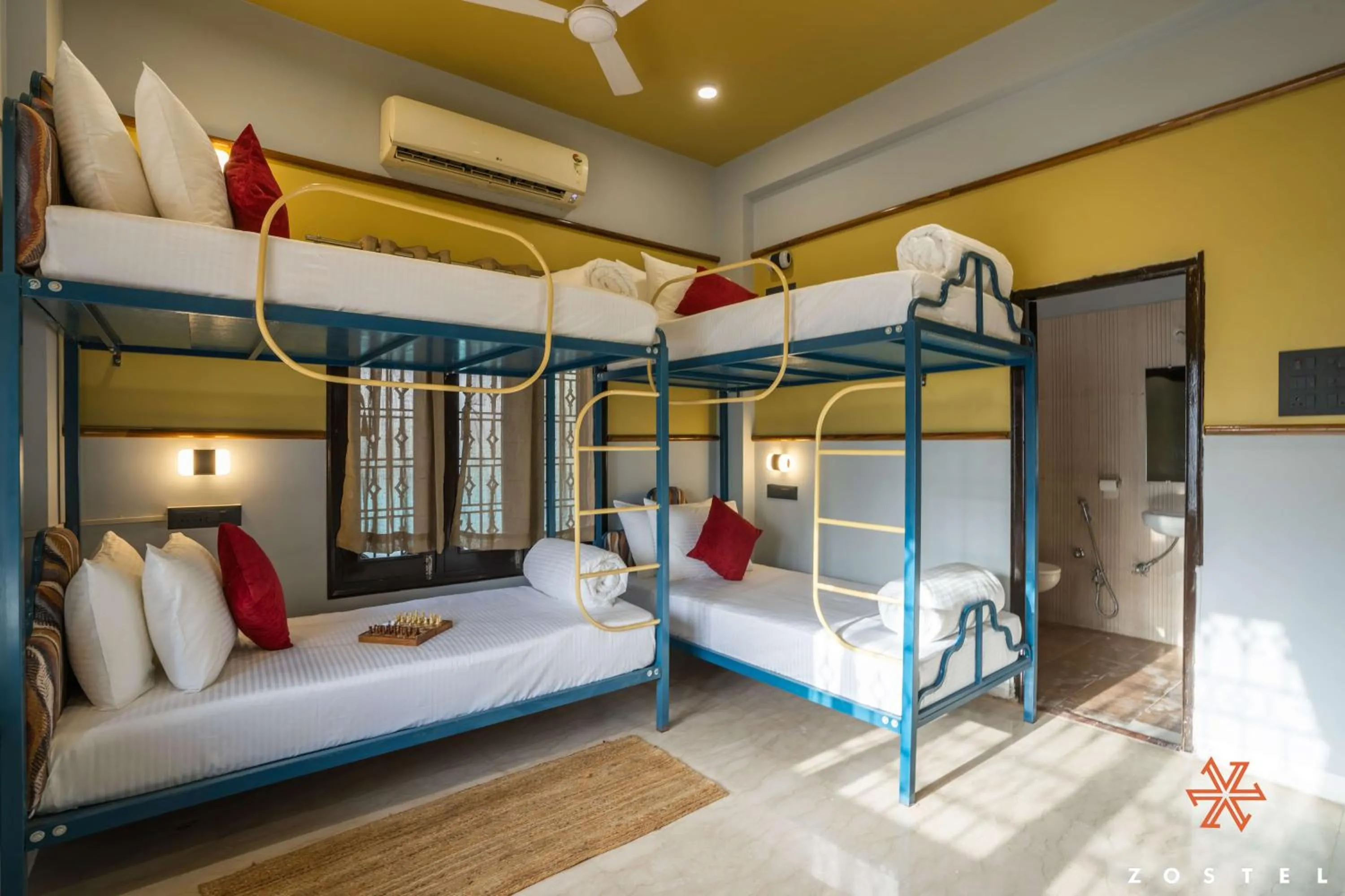 Bed in Zostel Indore