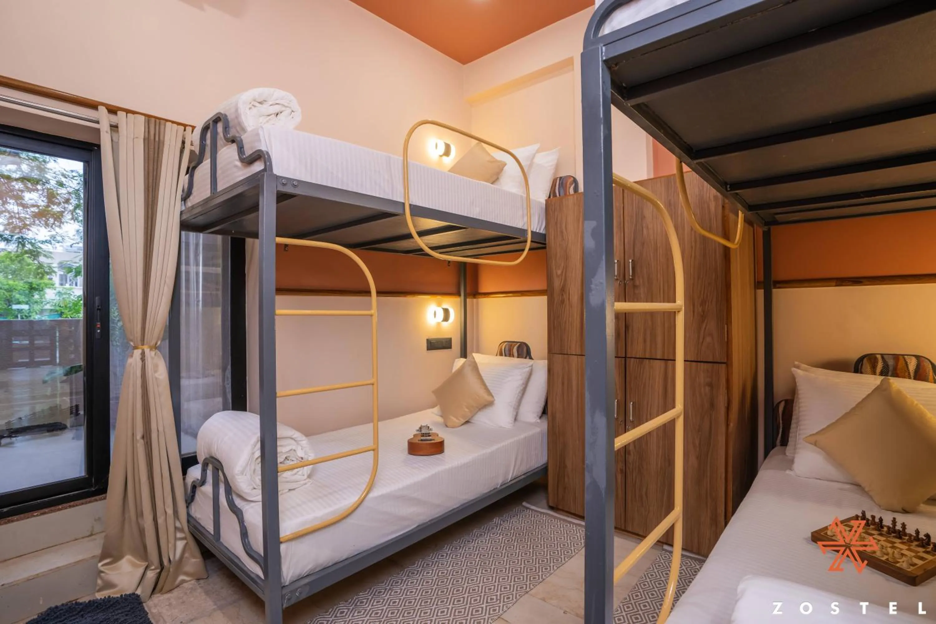 Photo of the whole room, Bed in Zostel Indore