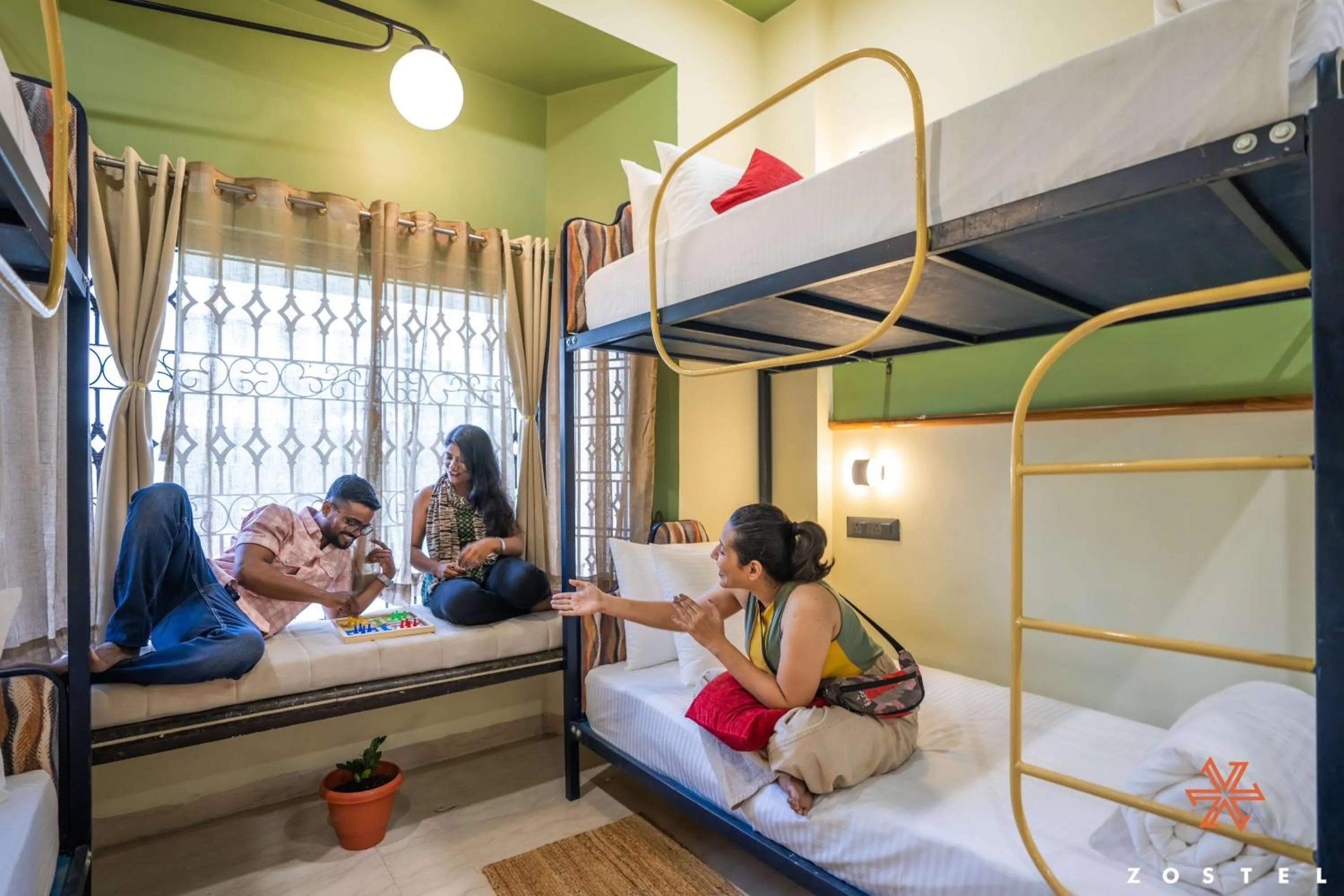 Photo of the whole room, Bed in Zostel Indore