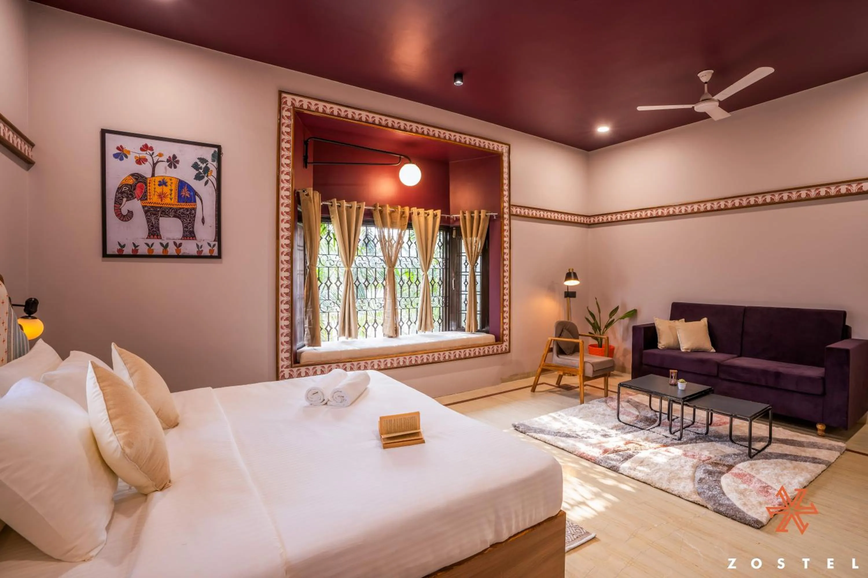 Bed in Zostel Indore