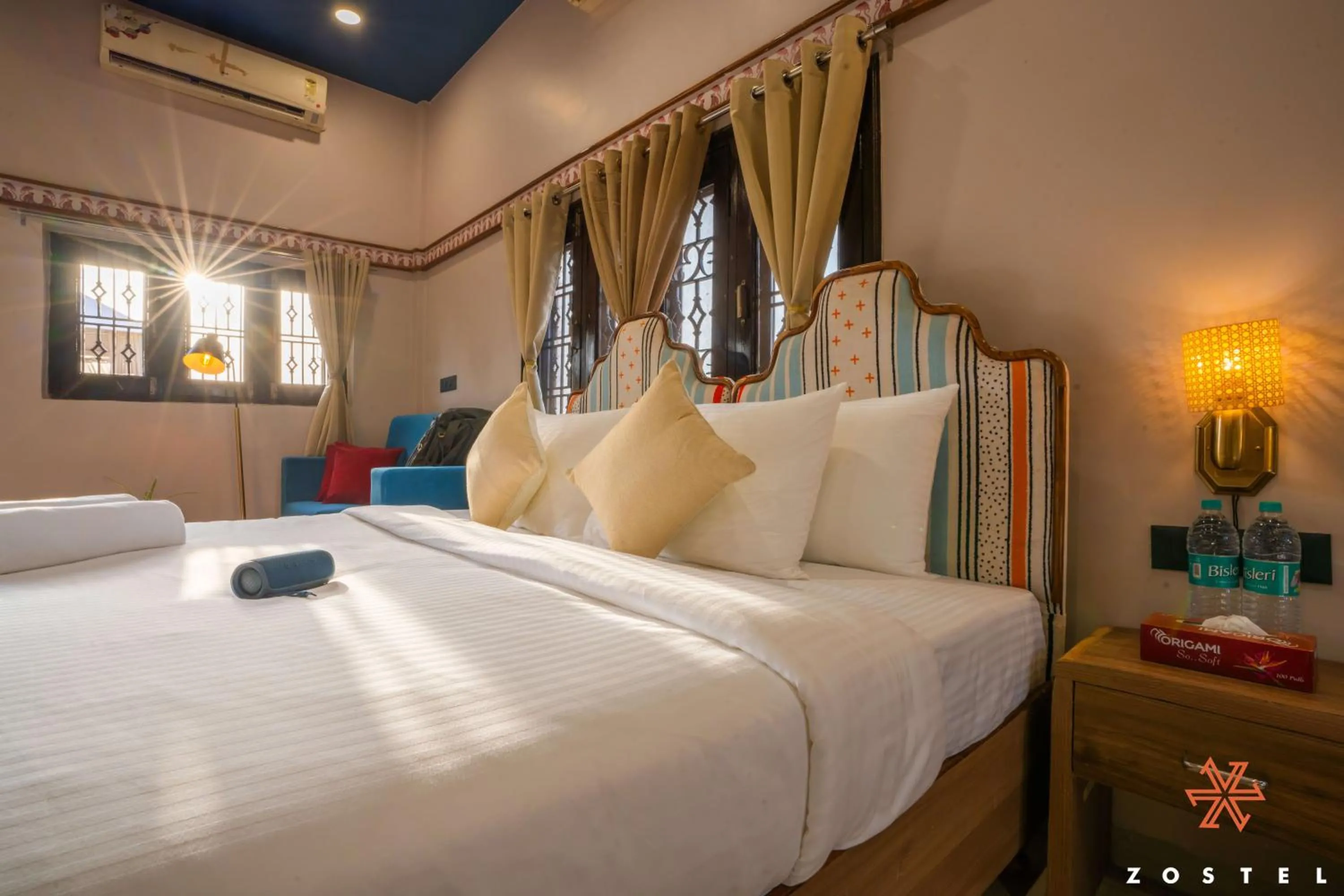 Bed in Zostel Indore