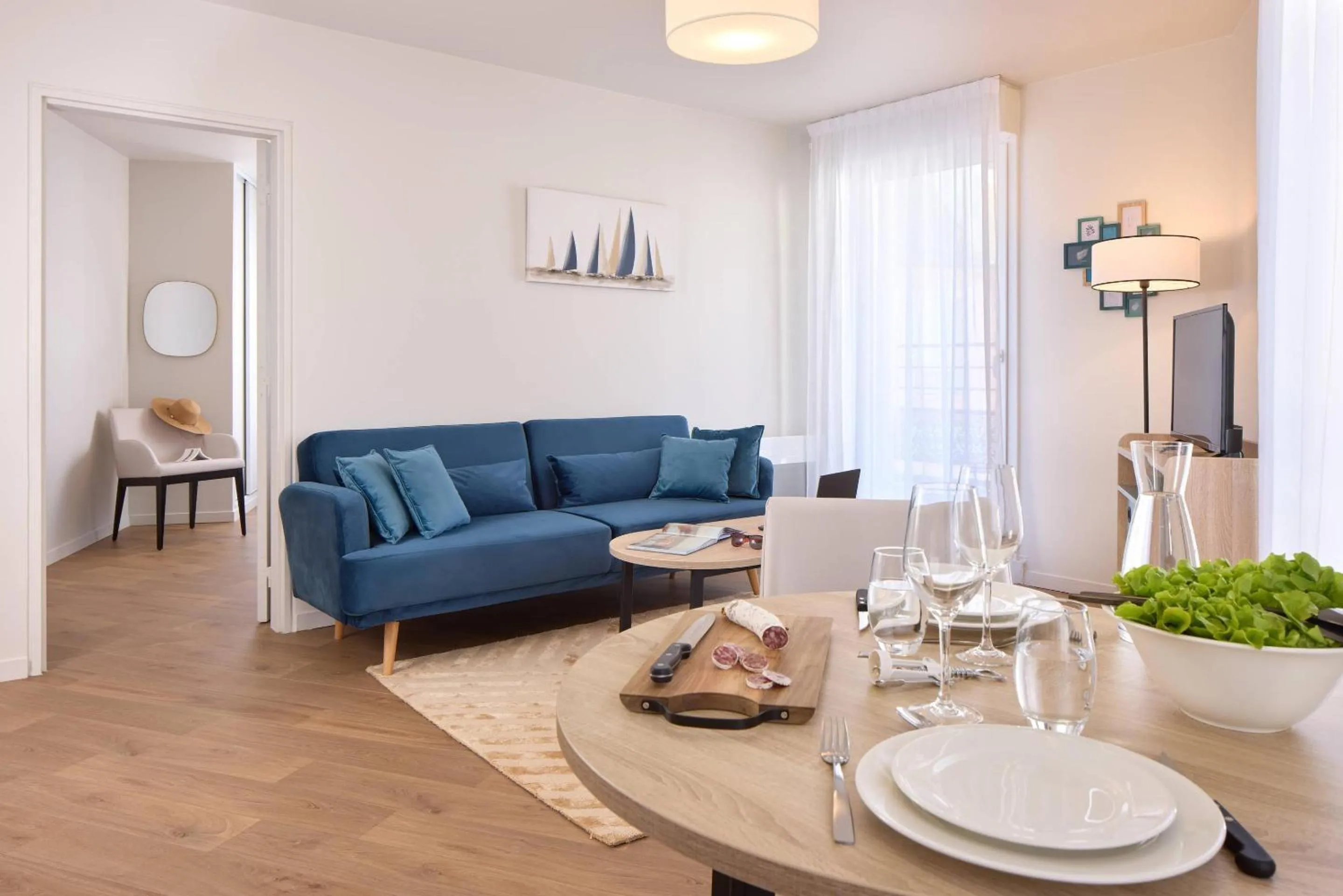 Bedroom in Quality Aparthotel Cherbourg