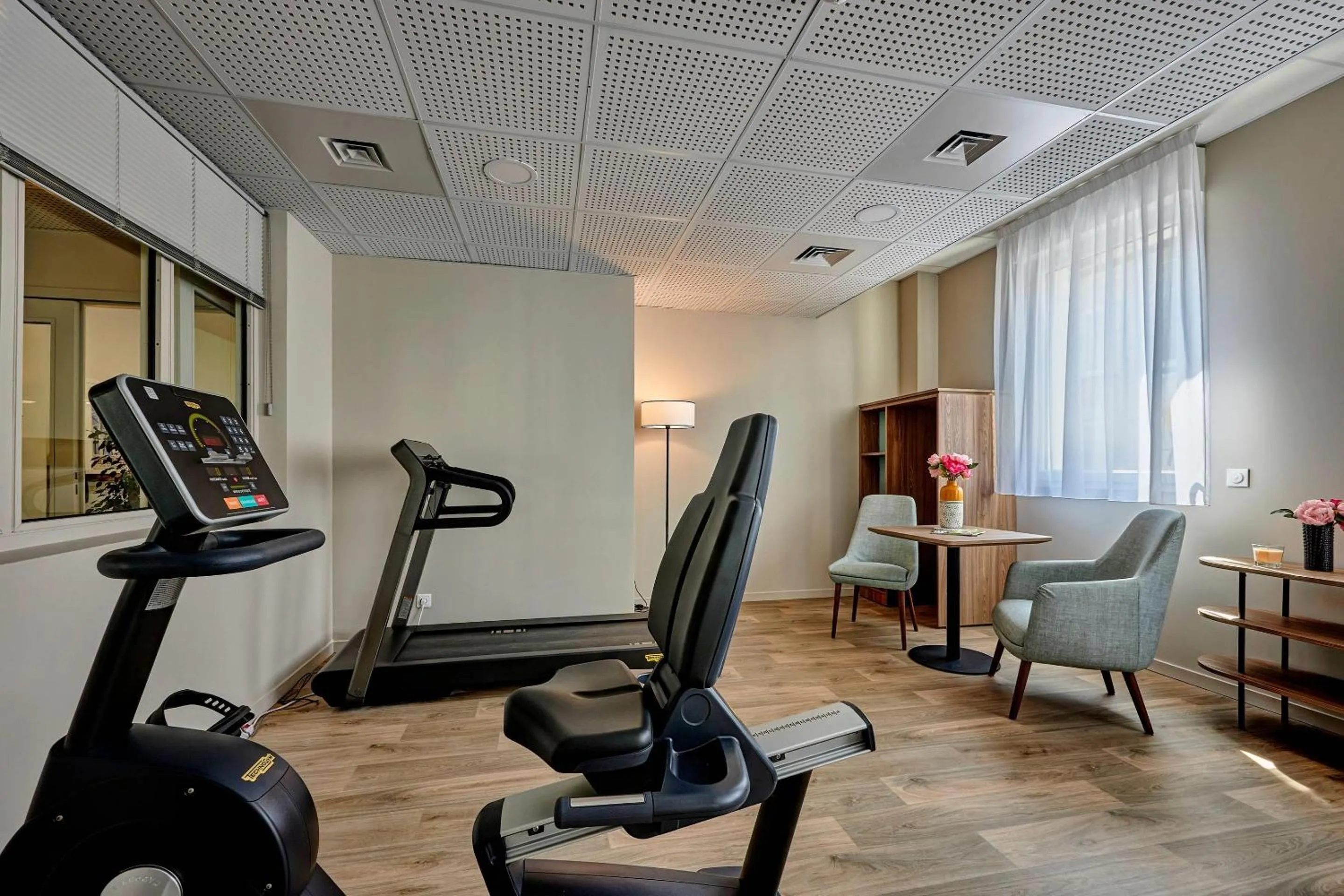 Fitness centre/facilities in Quality Aparthotel Cherbourg