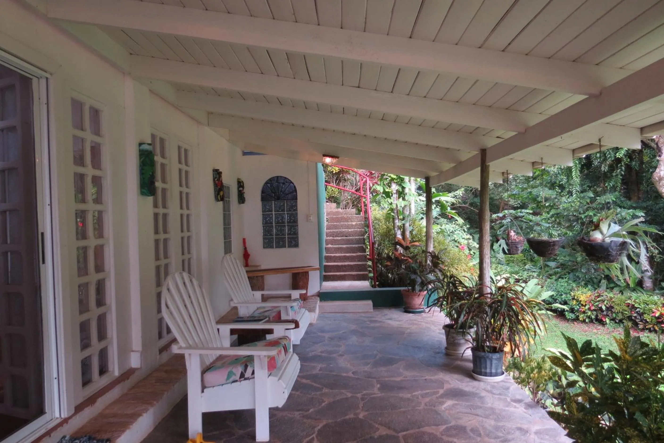 Patio in Apartamento Karibu