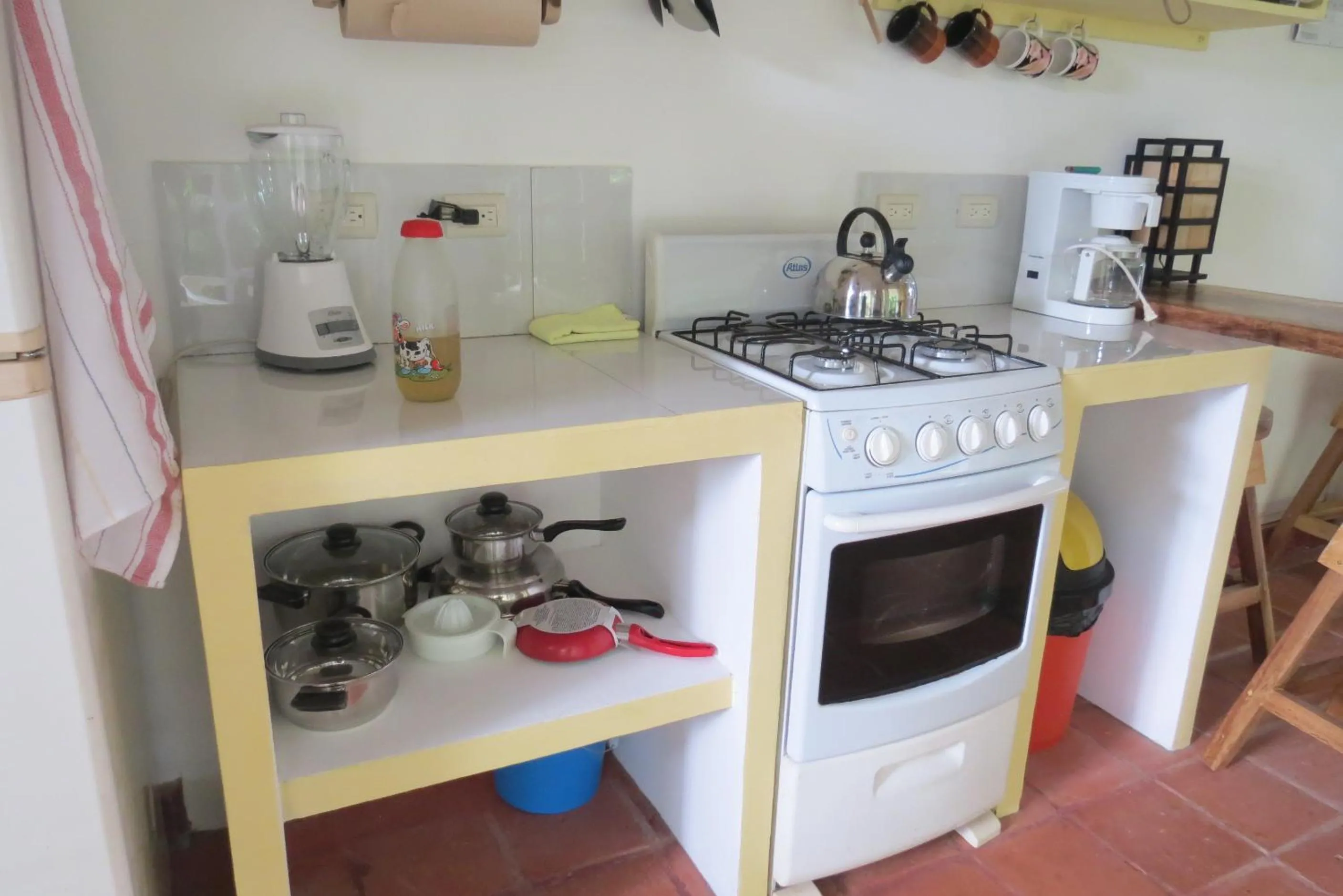 Kitchen or kitchenette in Apartamento Karibu