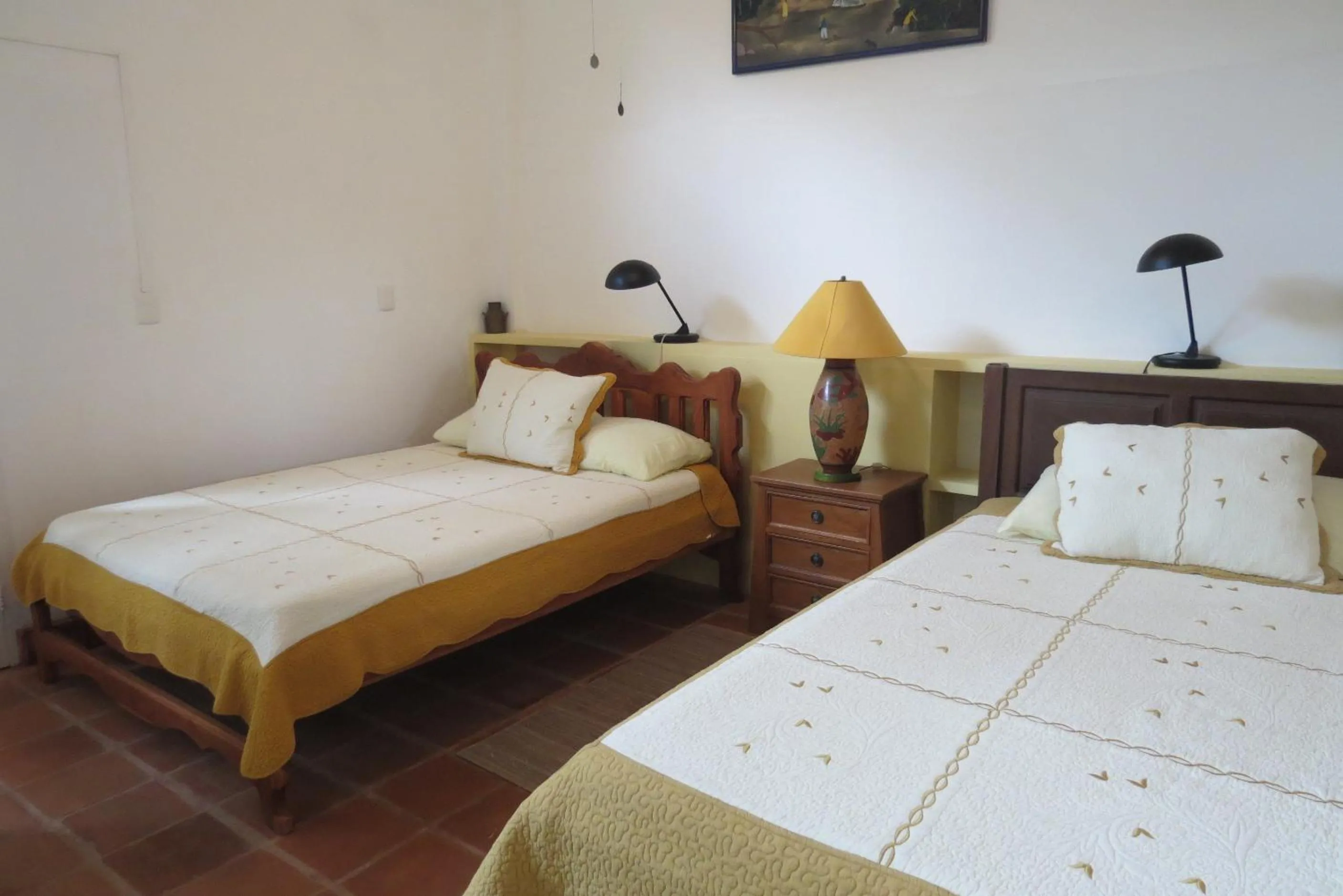 Bed in Apartamento Karibu