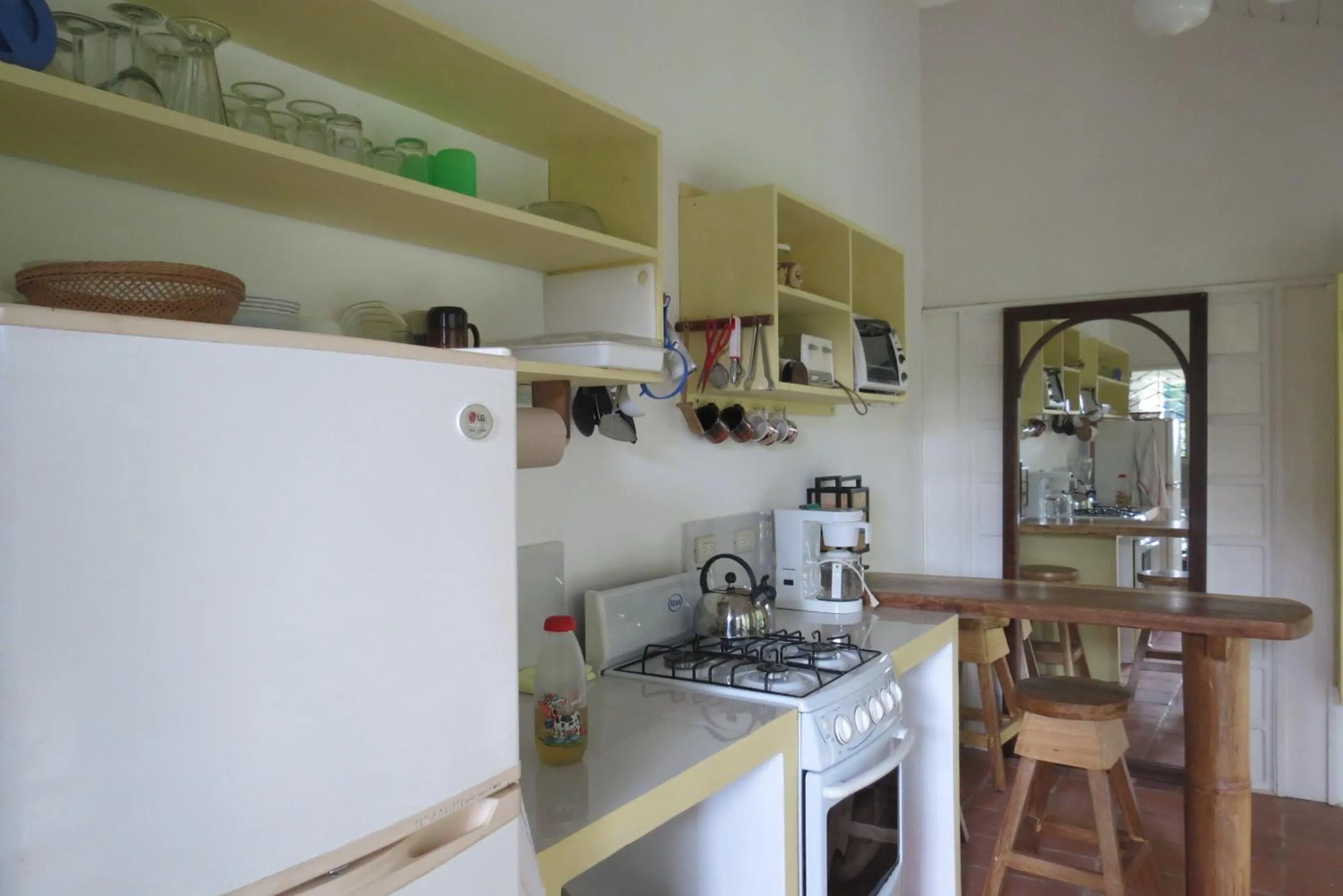 Kitchen or kitchenette in Apartamento Karibu