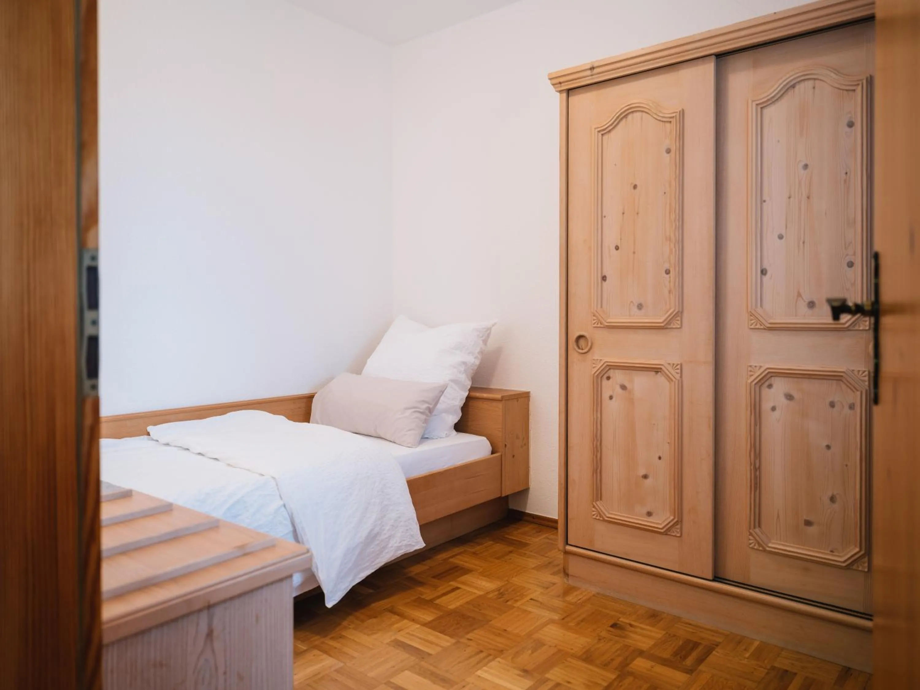 Bedroom, Bed in Landhaus Weber