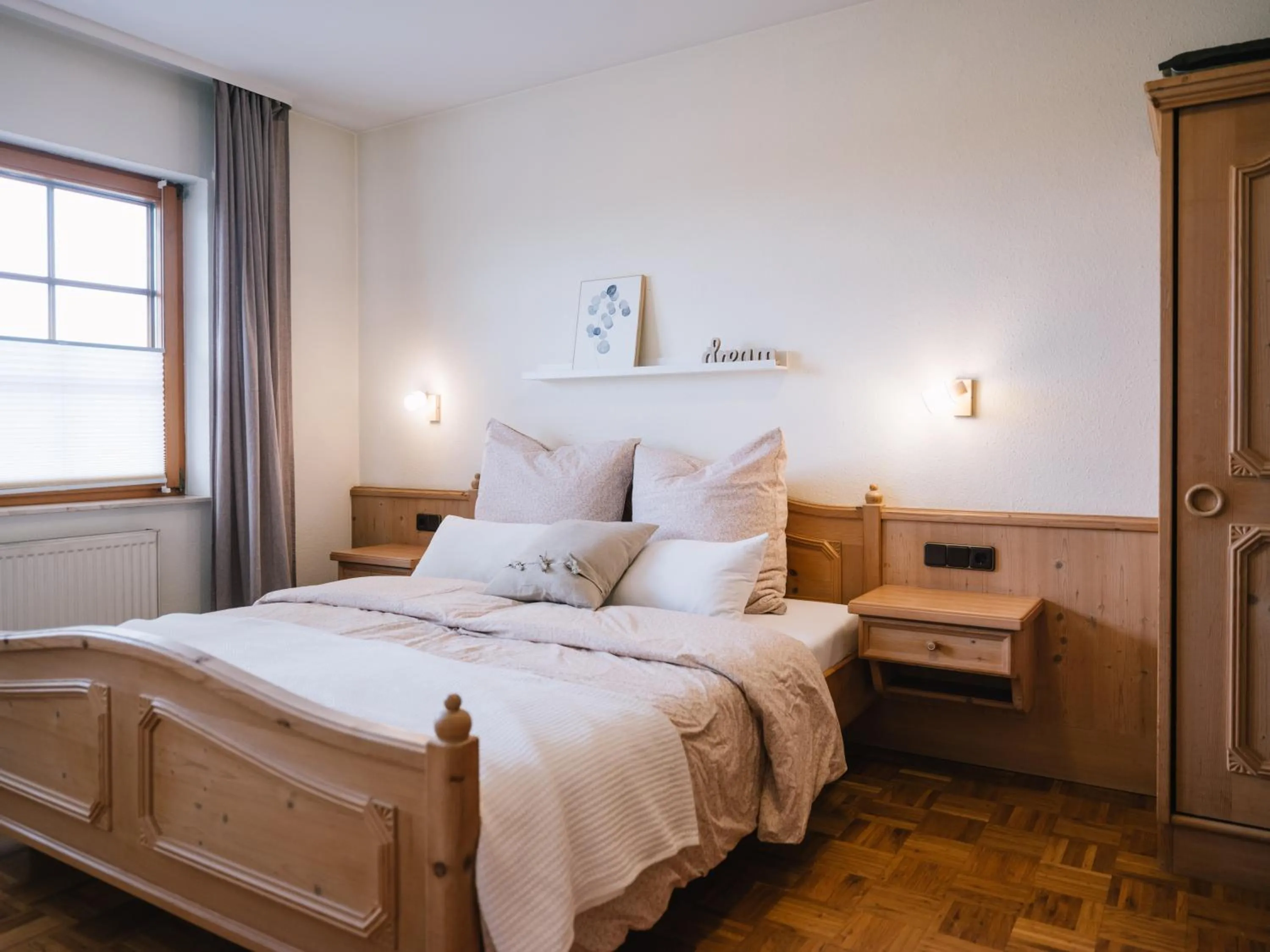 Bedroom, Bed in Landhaus Weber