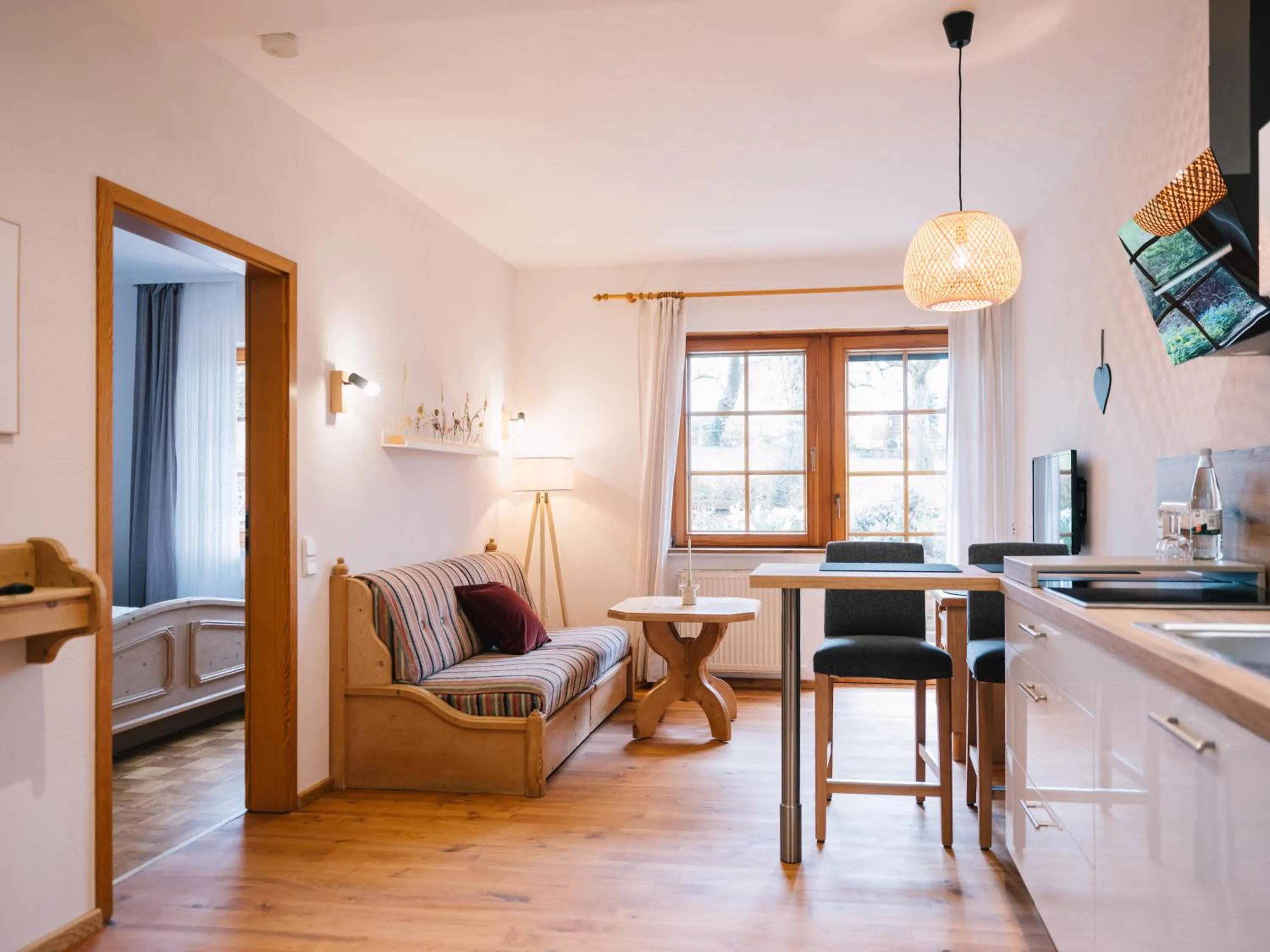 Kitchen or kitchenette in Landhaus Weber